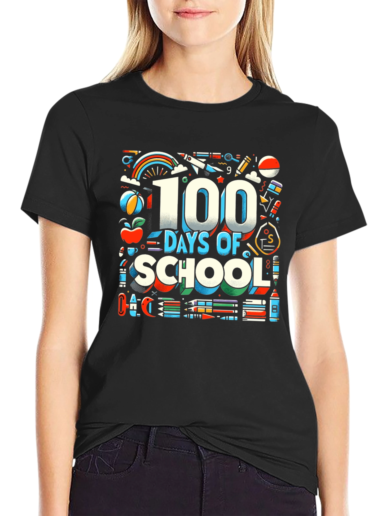 100 Days of School Graphic Tee
