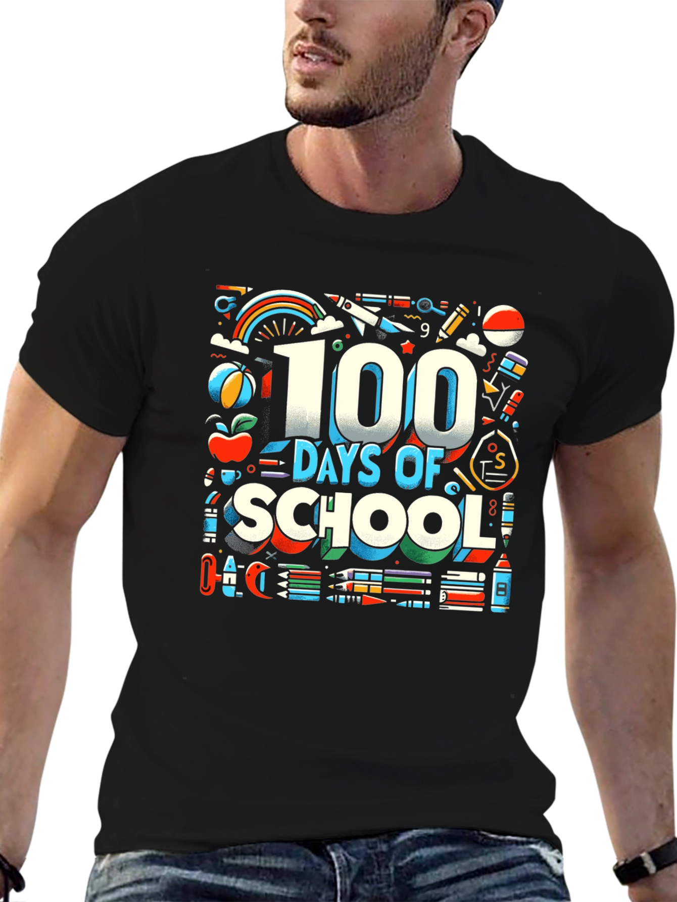 100 Days of School Graphic Tee