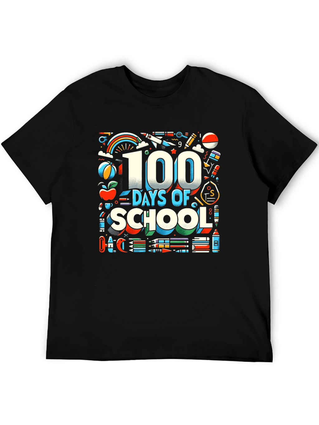 100 Days of School Graphic Tee