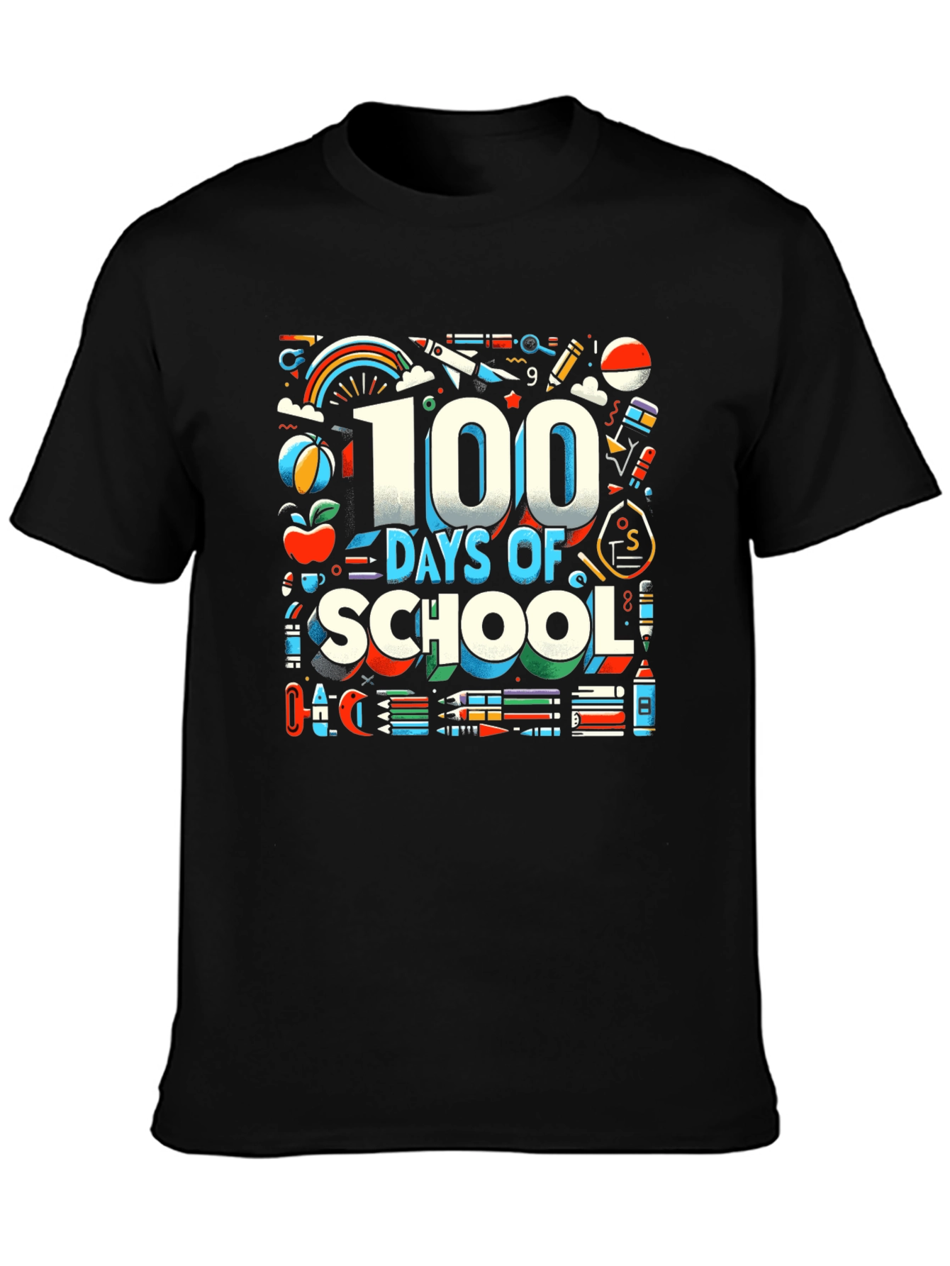 100 Days of School Graphic Tee