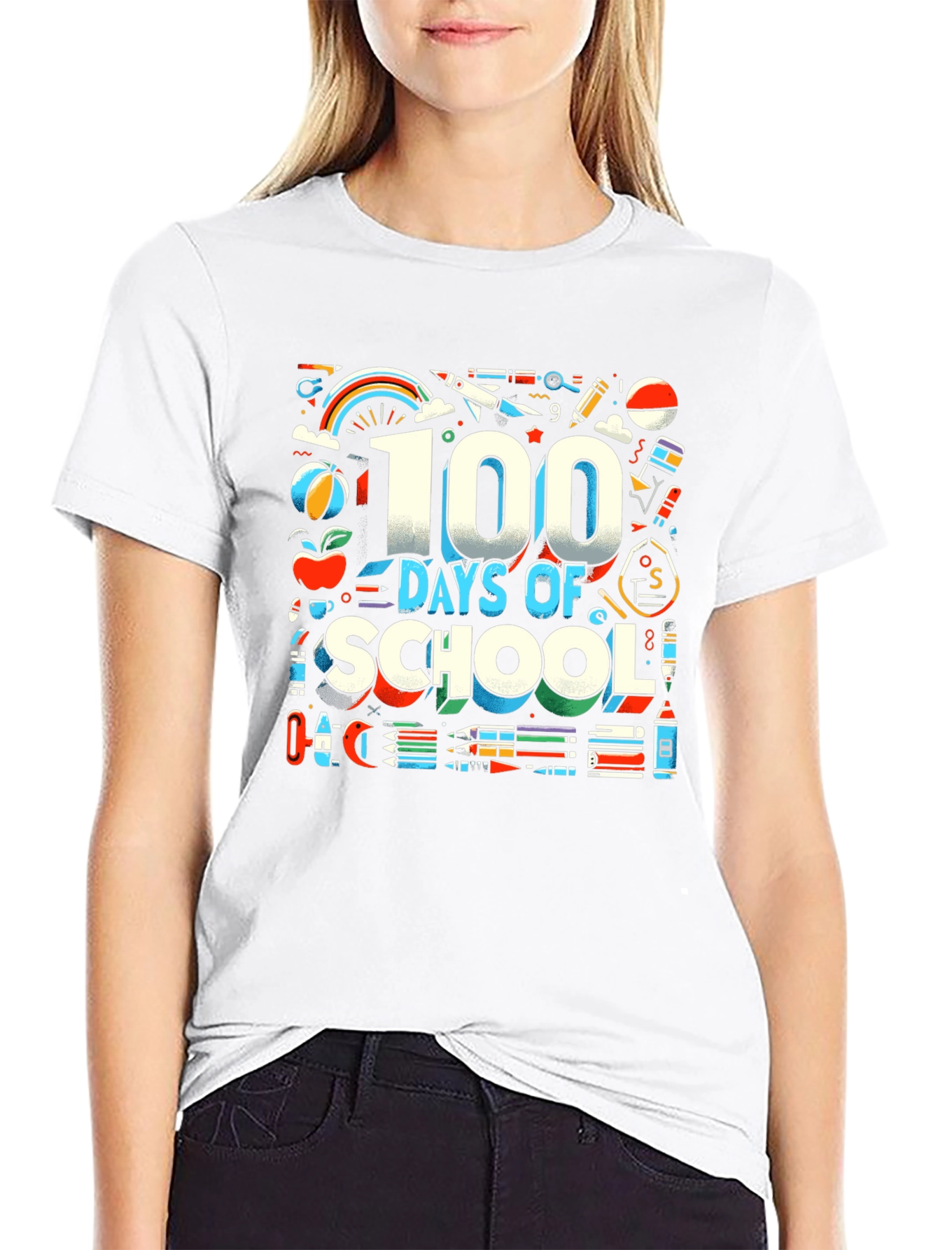 100 Days of School Graphic Tee