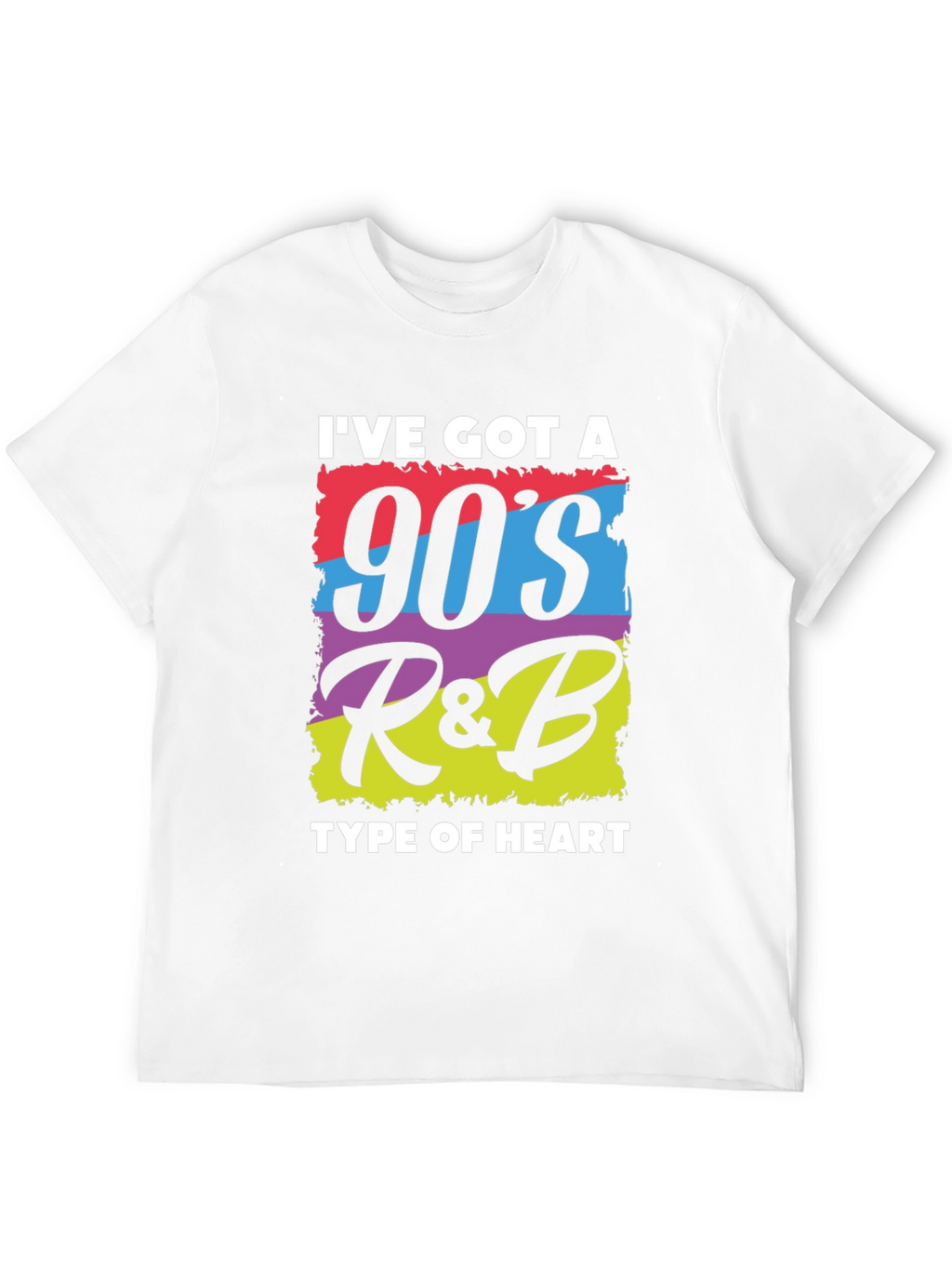 90s R&B Heart Graphic T-Shirt