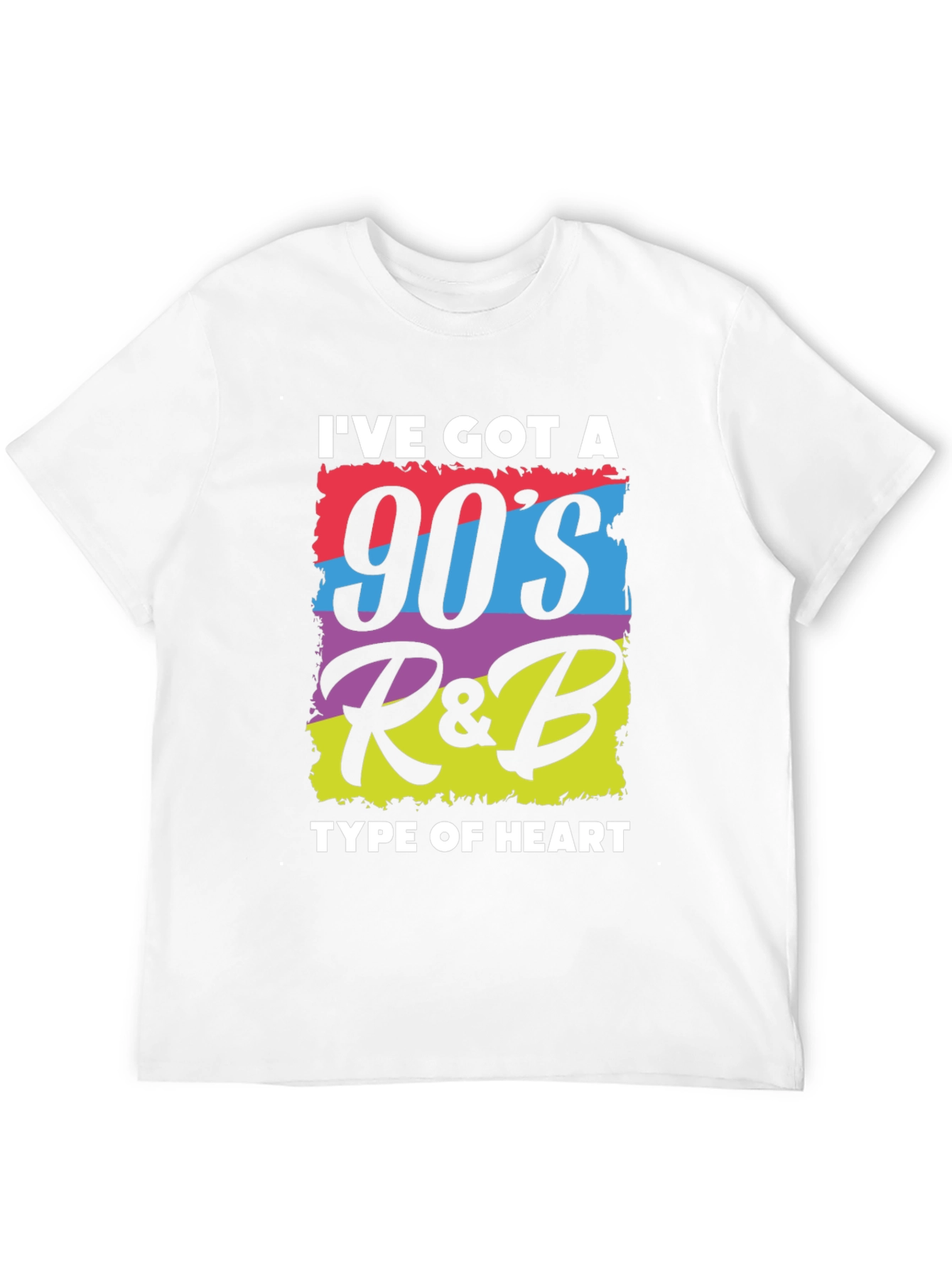 90s R&B Heart Graphic T-Shirt