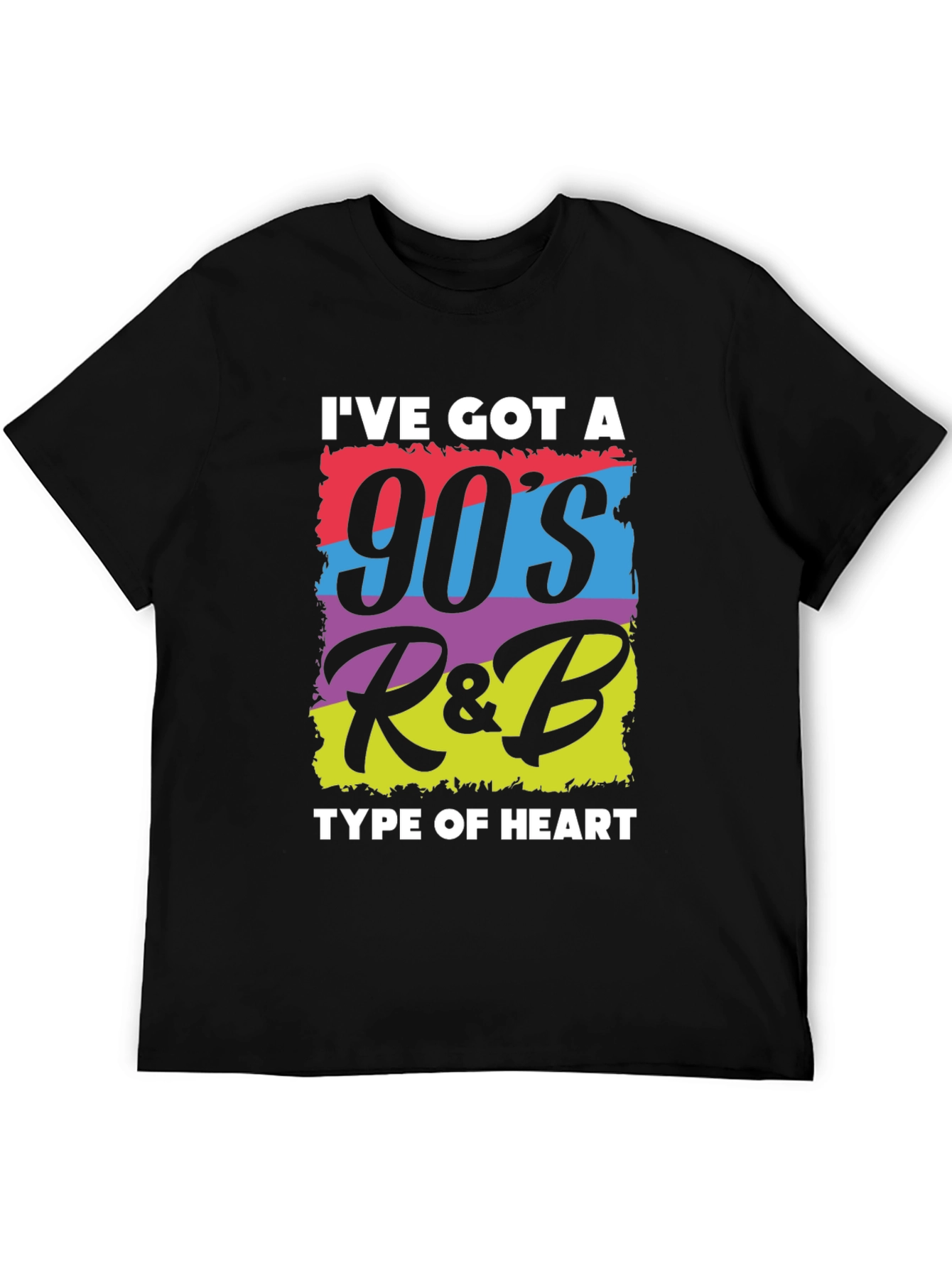 90s R&B Heart Graphic T-Shirt