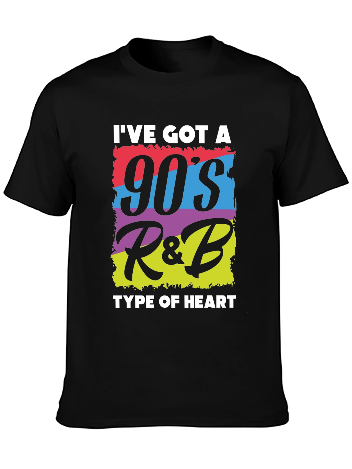 90s R&B Heart Graphic T-Shirt