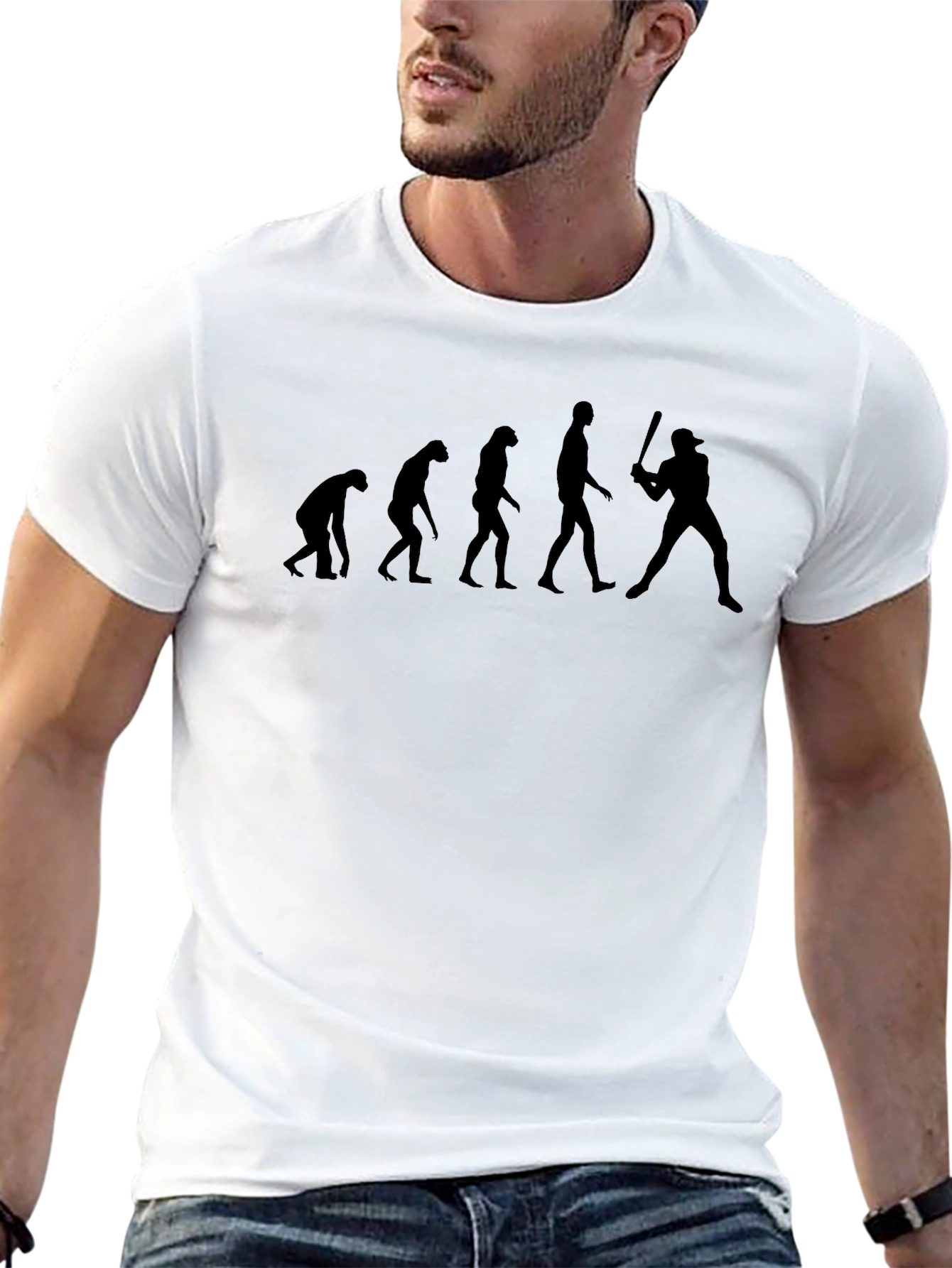 Baseball Evolution T-Shirt