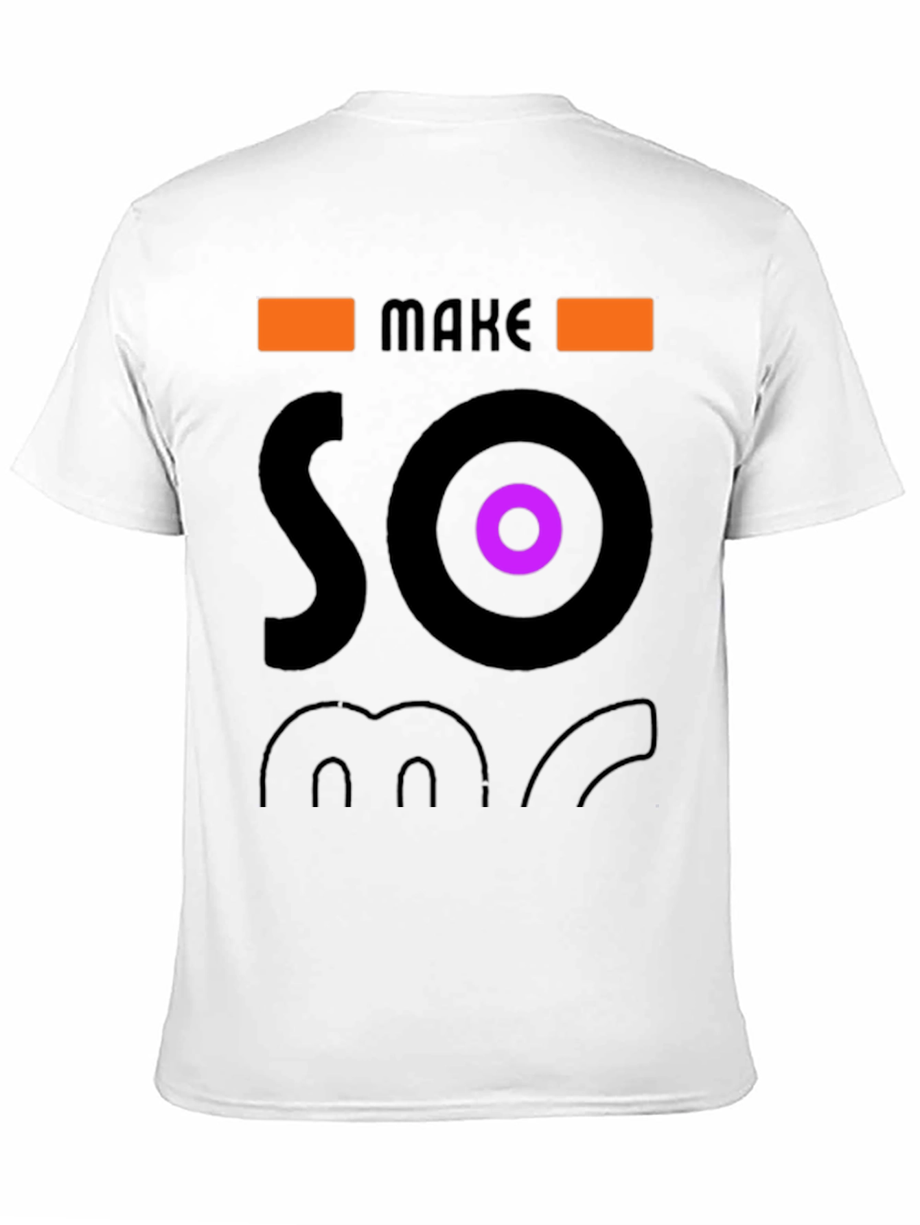 Make Some Noise Graphic Tee - Stylish Black T-Shirt