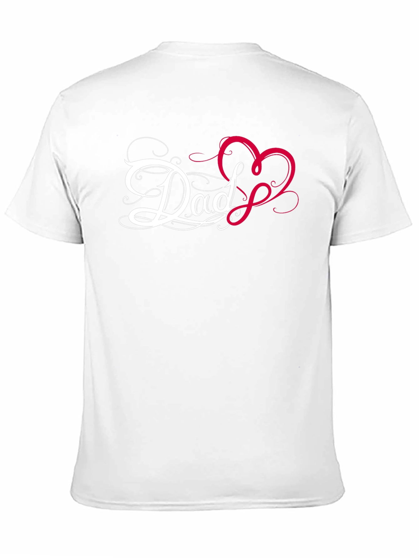 Dad Heart Graphic Tee - Perfect for Fathers Day
