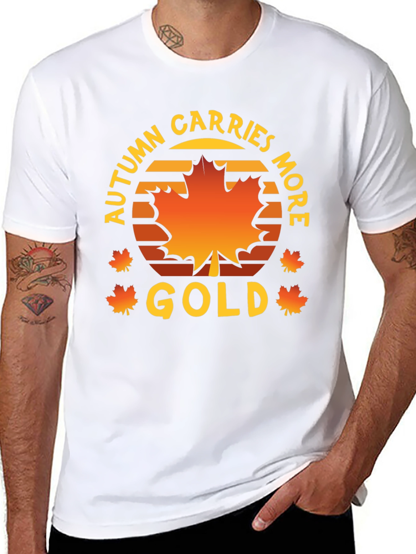 Autumn Carries More Gold T-Shirt