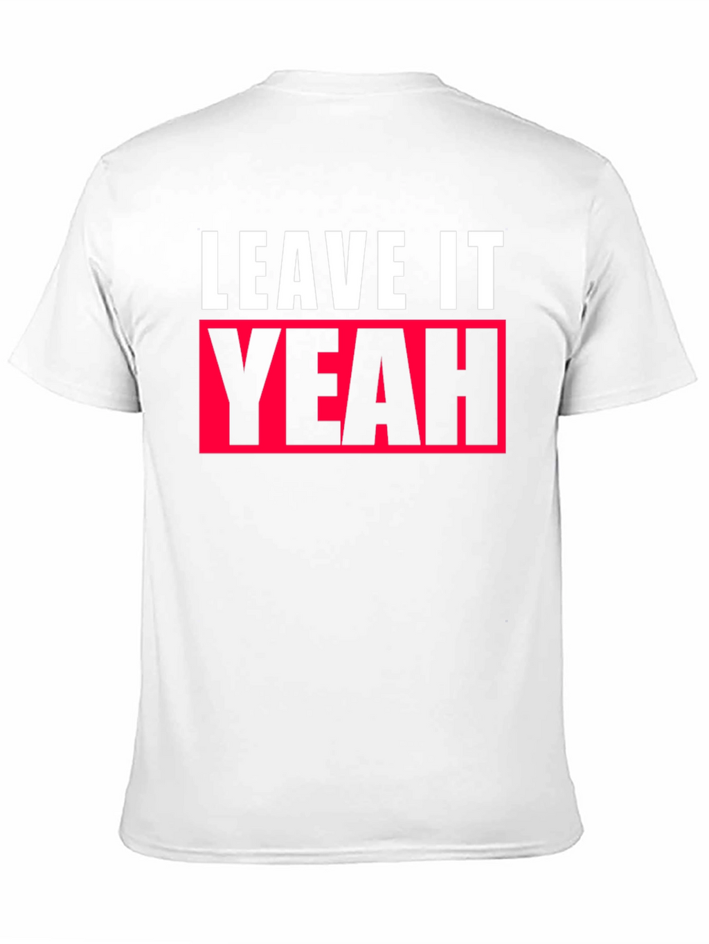 Leave It Yeah Graphic Tee - Black
