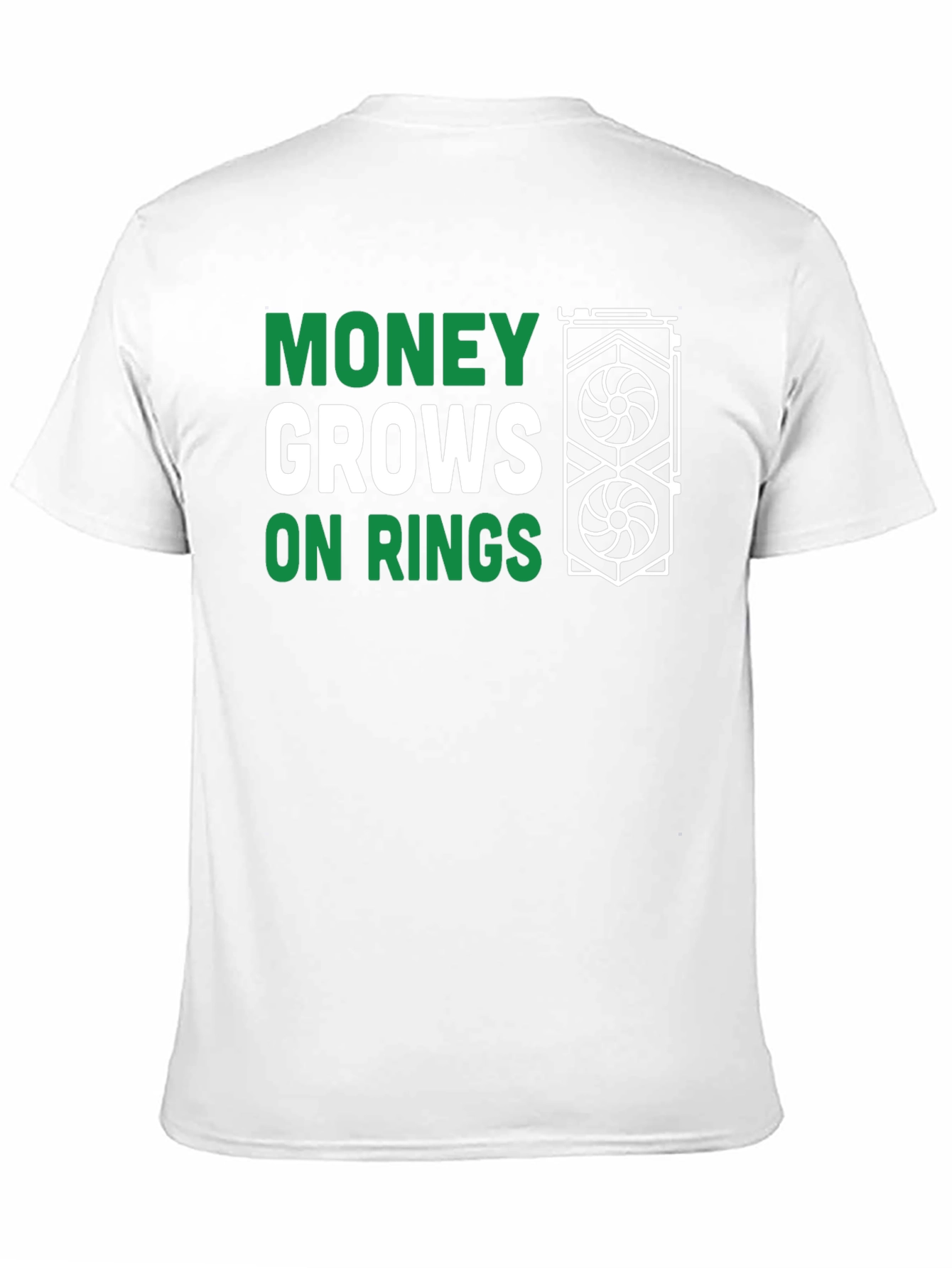 Money Grows on Rigs Black Graphic Tee - Gamer Style