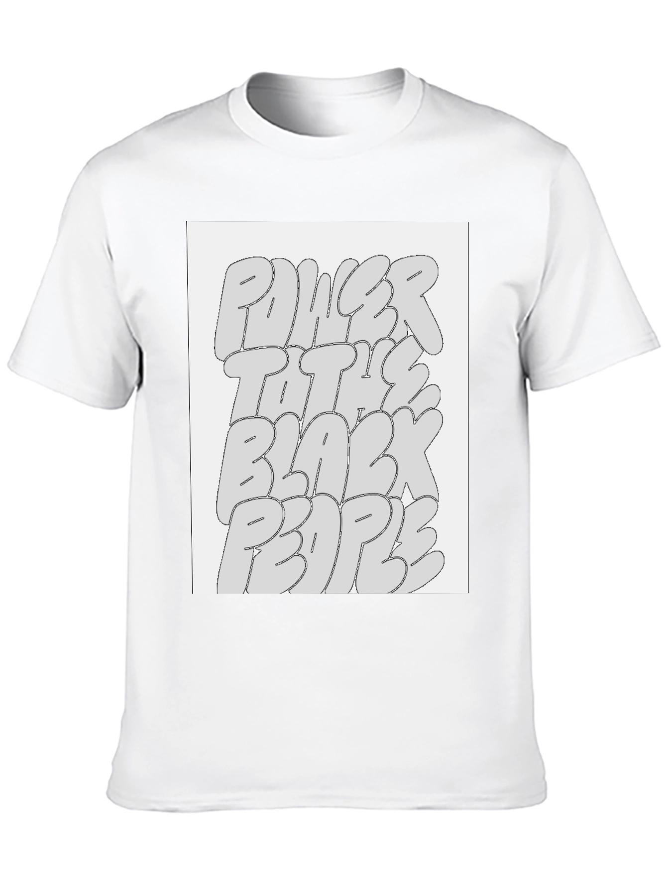 Power To The Black People Graphic Tee