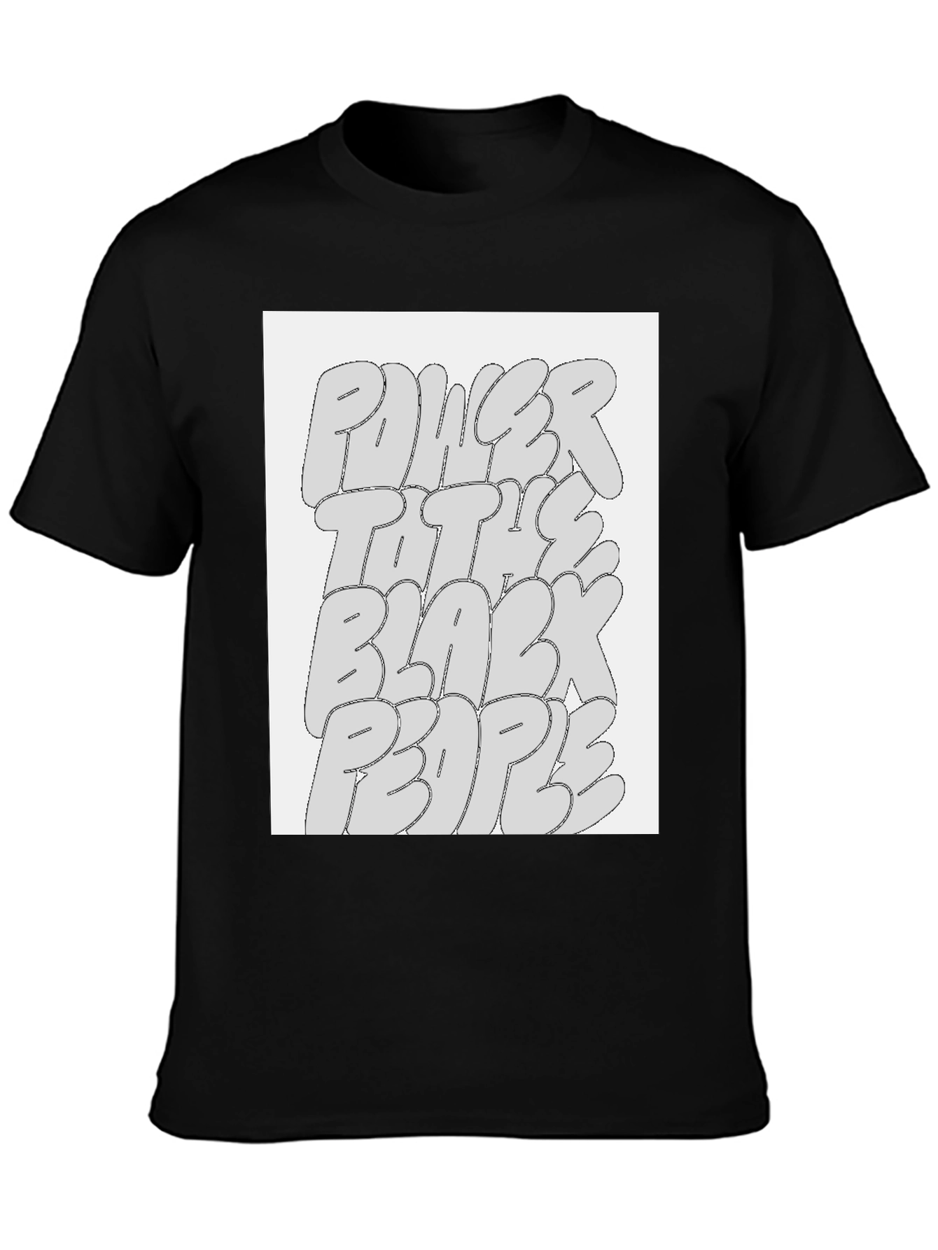 Power To The Black People Graphic Tee