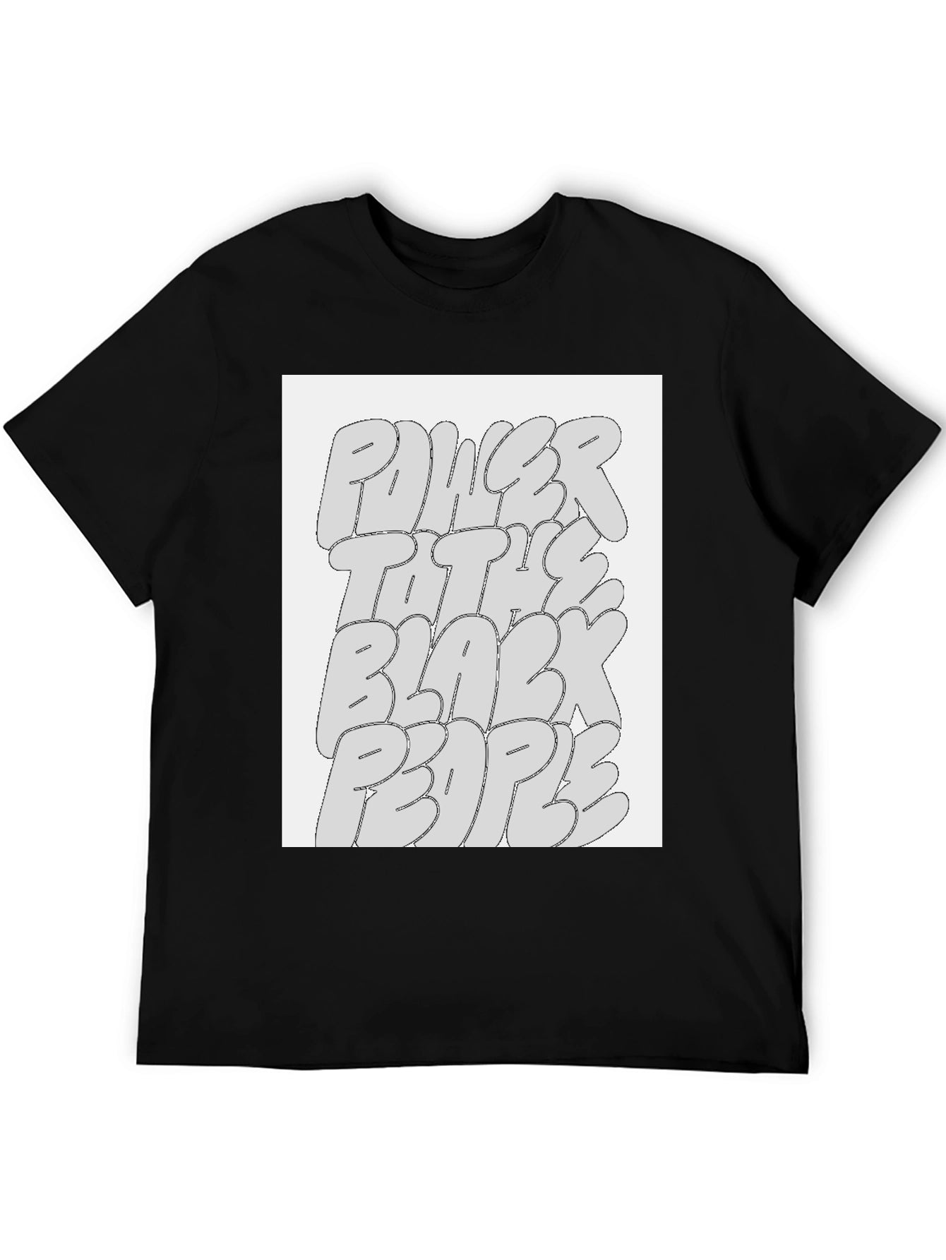 Power To The Black People Graphic Tee