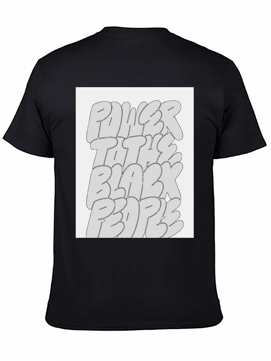 Power To The Black People Graphic Tee
