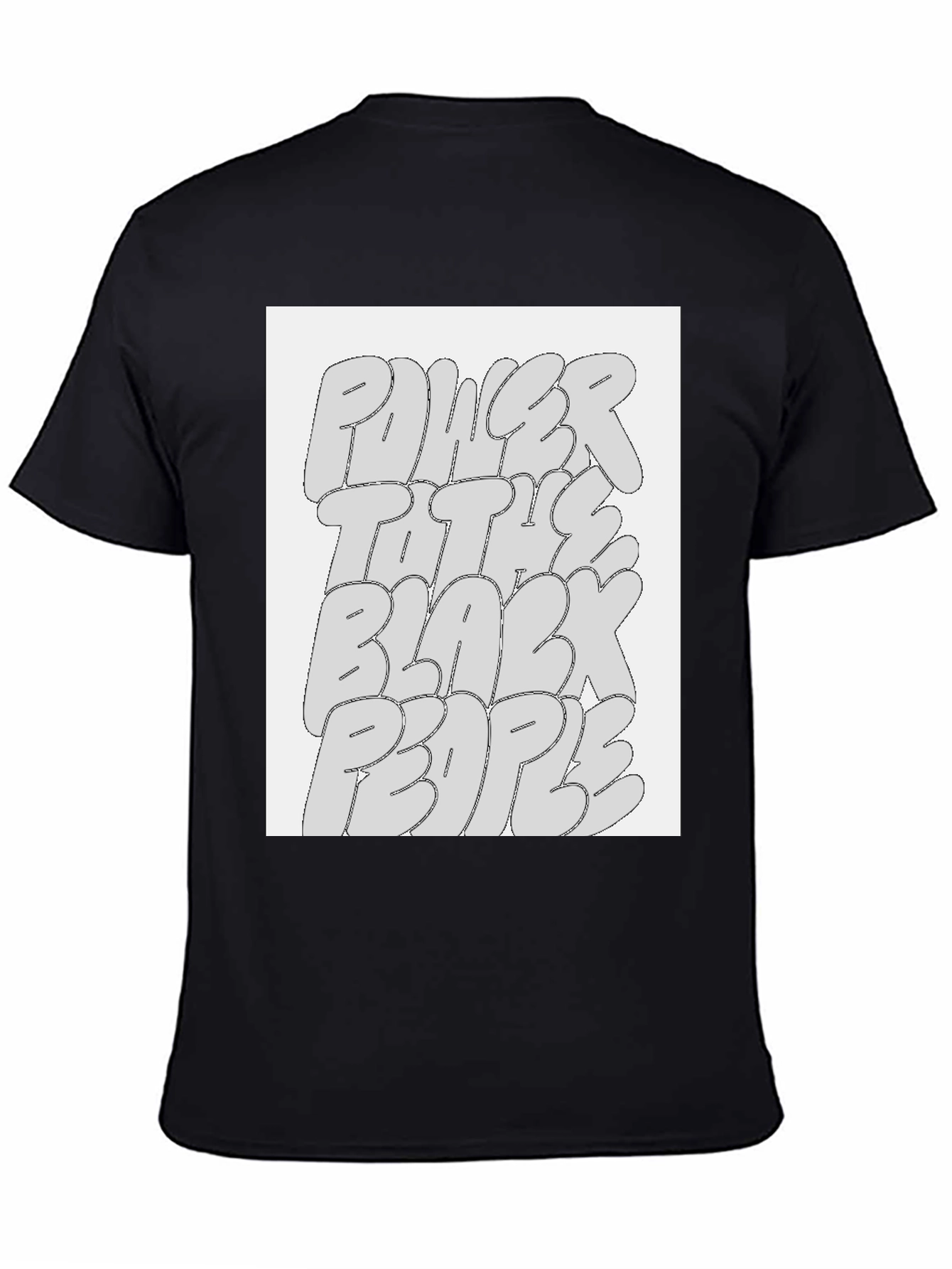 Power To The Black People Graphic Tee
