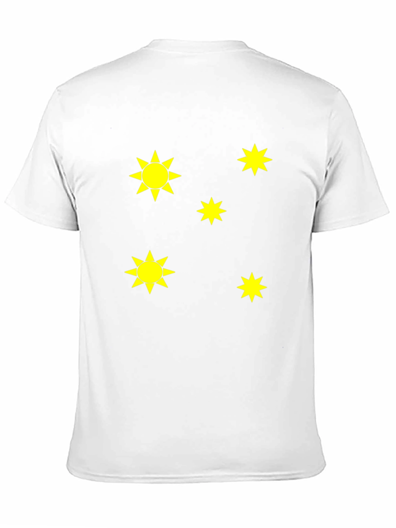 Black Tee with Star Design
