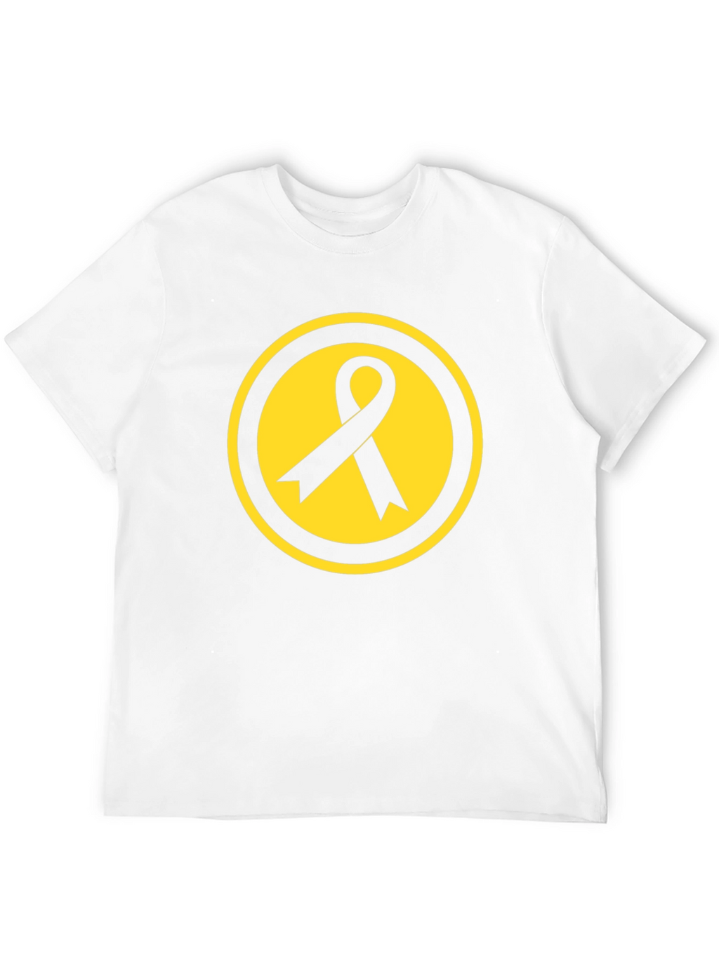 Awareness Ribbon Graphic Tee - Black
