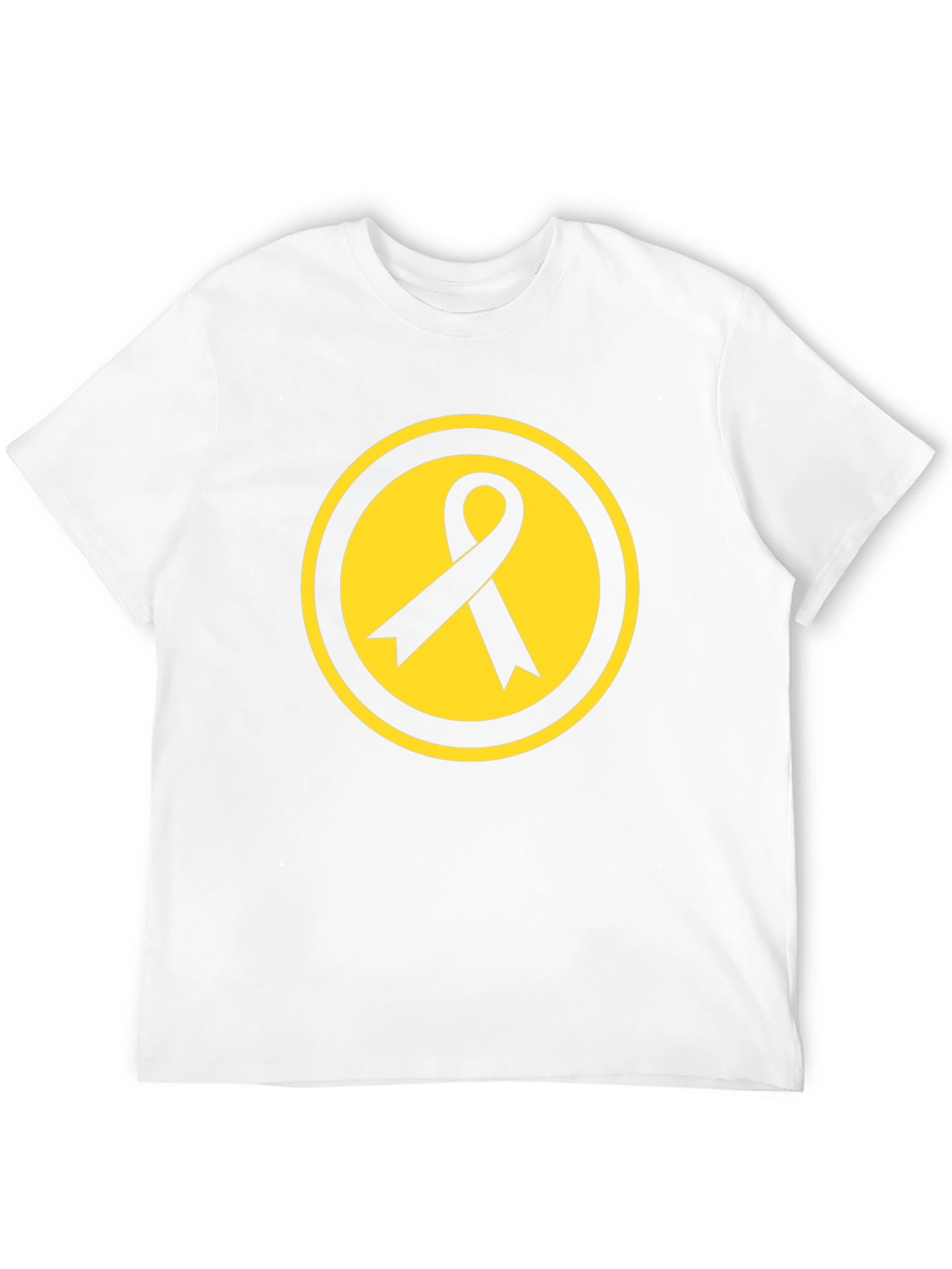 Awareness Ribbon Graphic Tee - Black