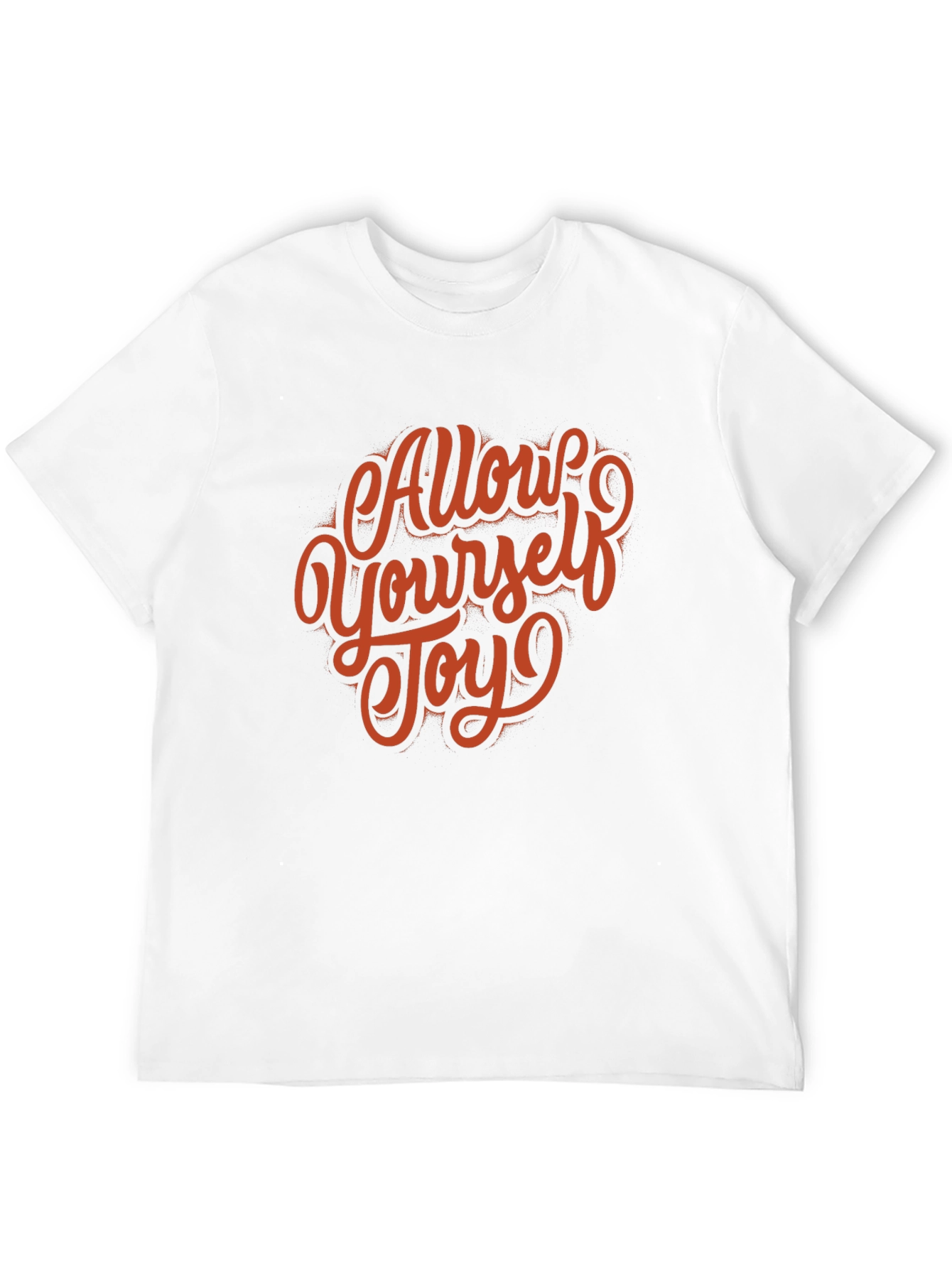 Allow Yourself Joy Black Graphic Tee