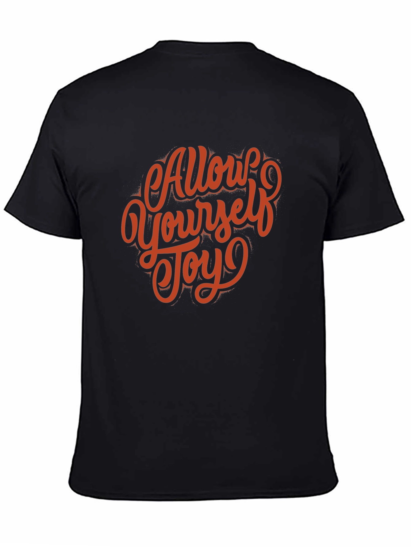Allow Yourself Joy Black Graphic Tee