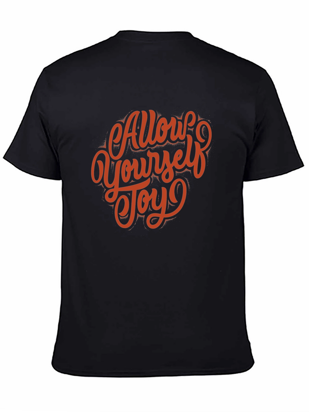 Allow Yourself Joy Black Graphic Tee