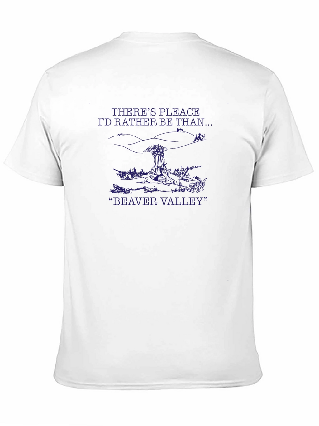 Beaver Valley Novelty Graphic T-Shirt