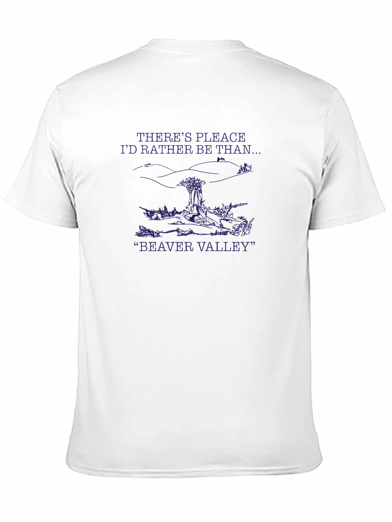 Beaver Valley Novelty Graphic T-Shirt