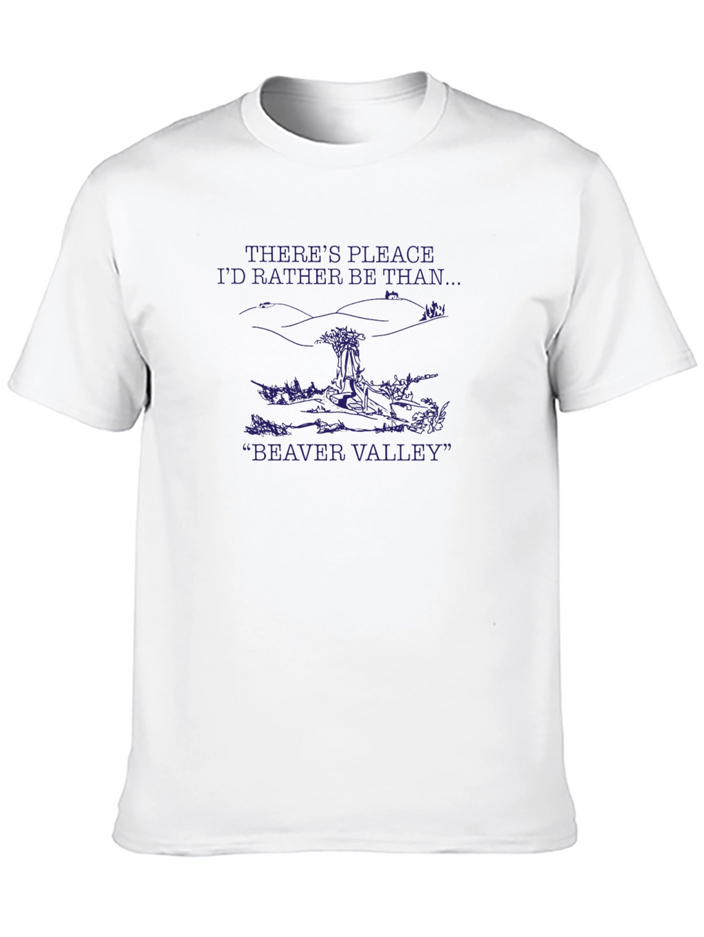 Beaver Valley Novelty Graphic T-Shirt