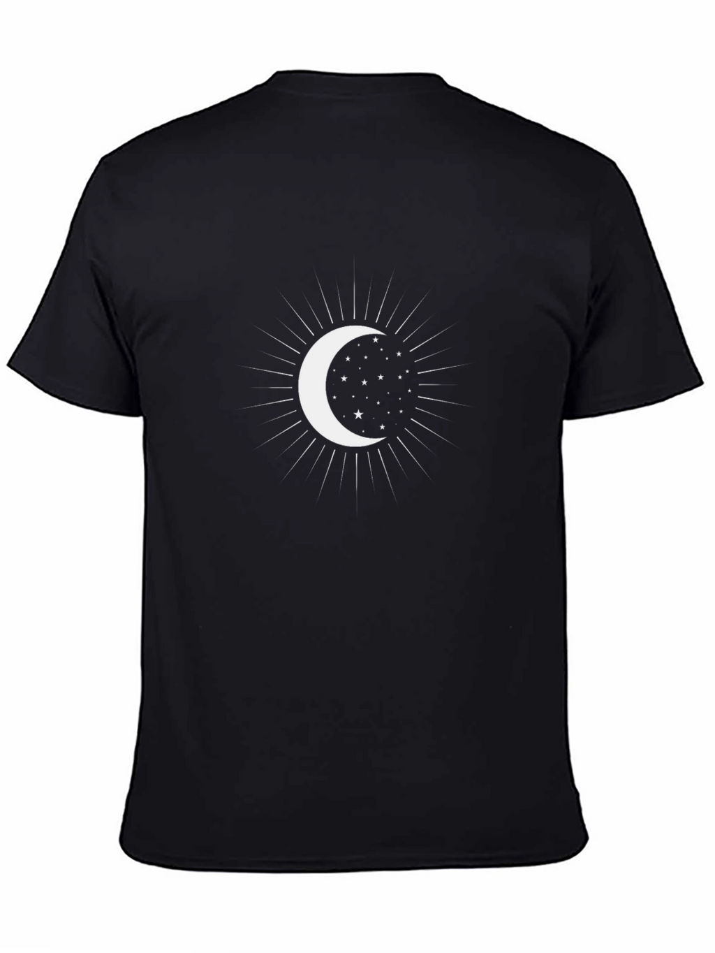 Celestial Moon and Stars Graphic Tee