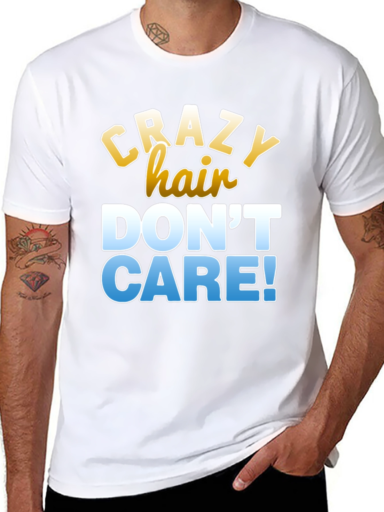 Crazy Hair Dont Care T-Shirt