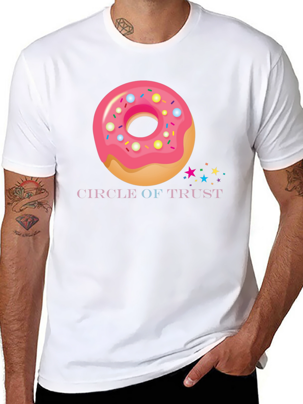 Donut Circle of Trust Graphic Tee