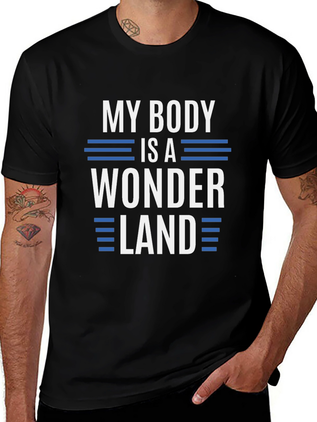 My Body Is A Wonderland Graphic T-Shirt