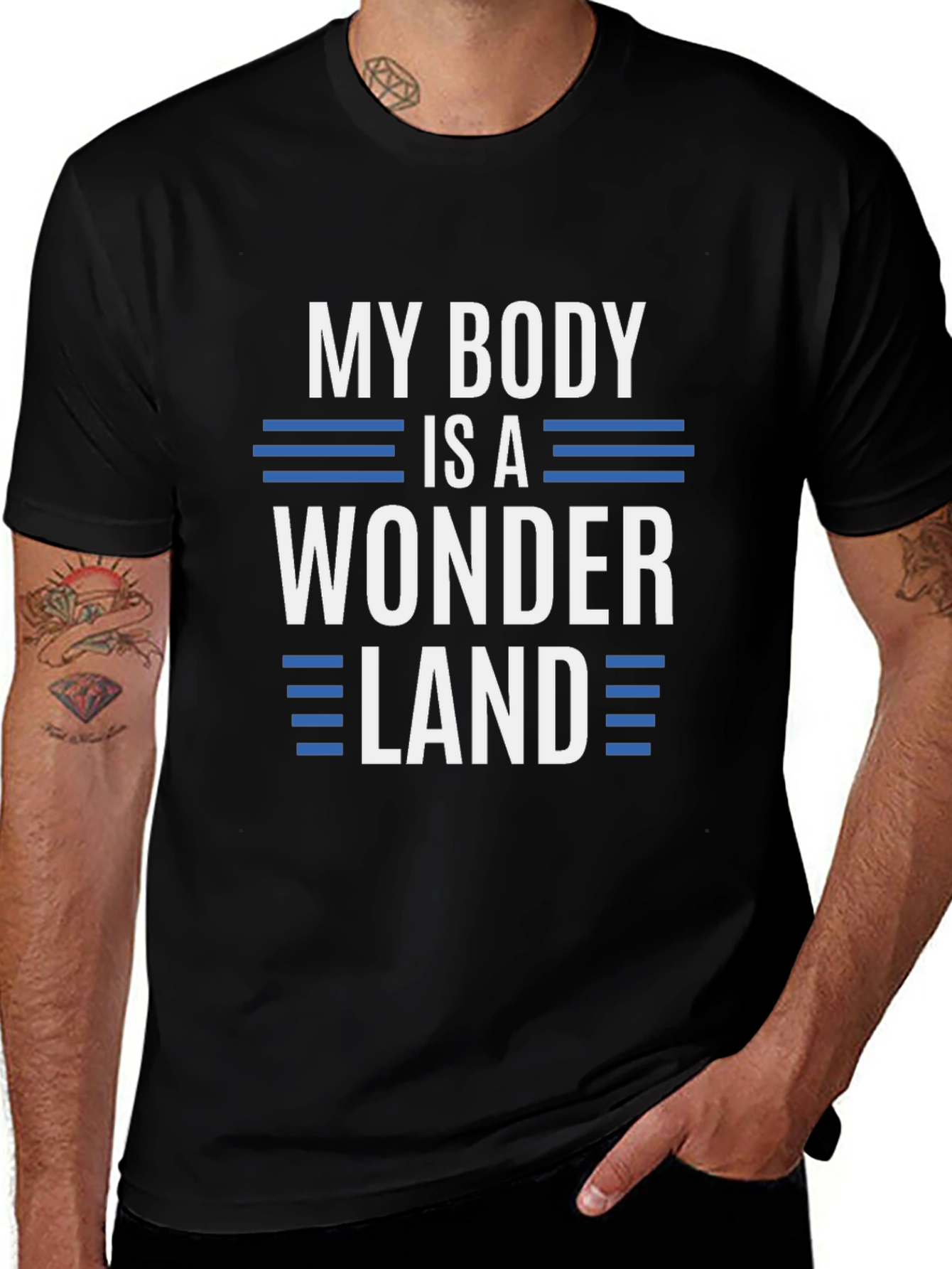 My Body Is A Wonderland Graphic T-Shirt