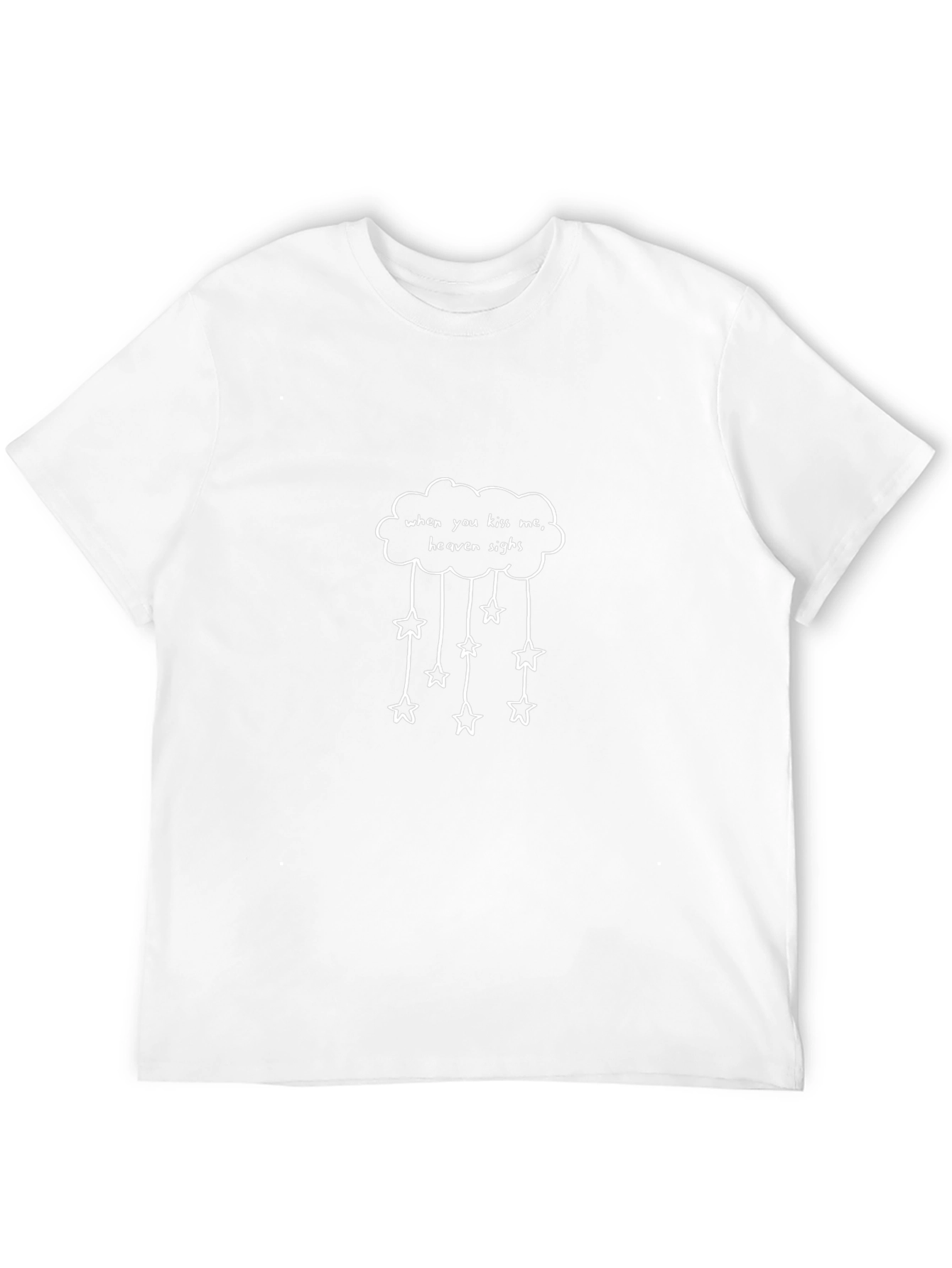 Heaven Sighs Graphic Tee - Black T-Shirt