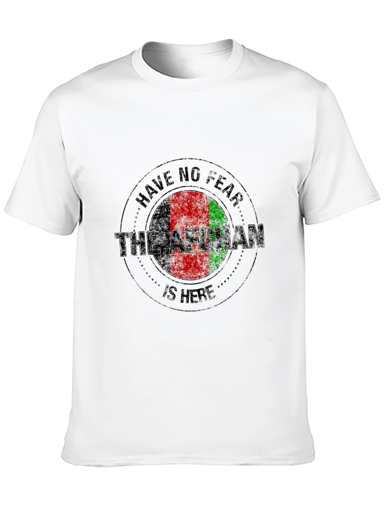 Afghan Pride T-Shirt - Have No Fear Design