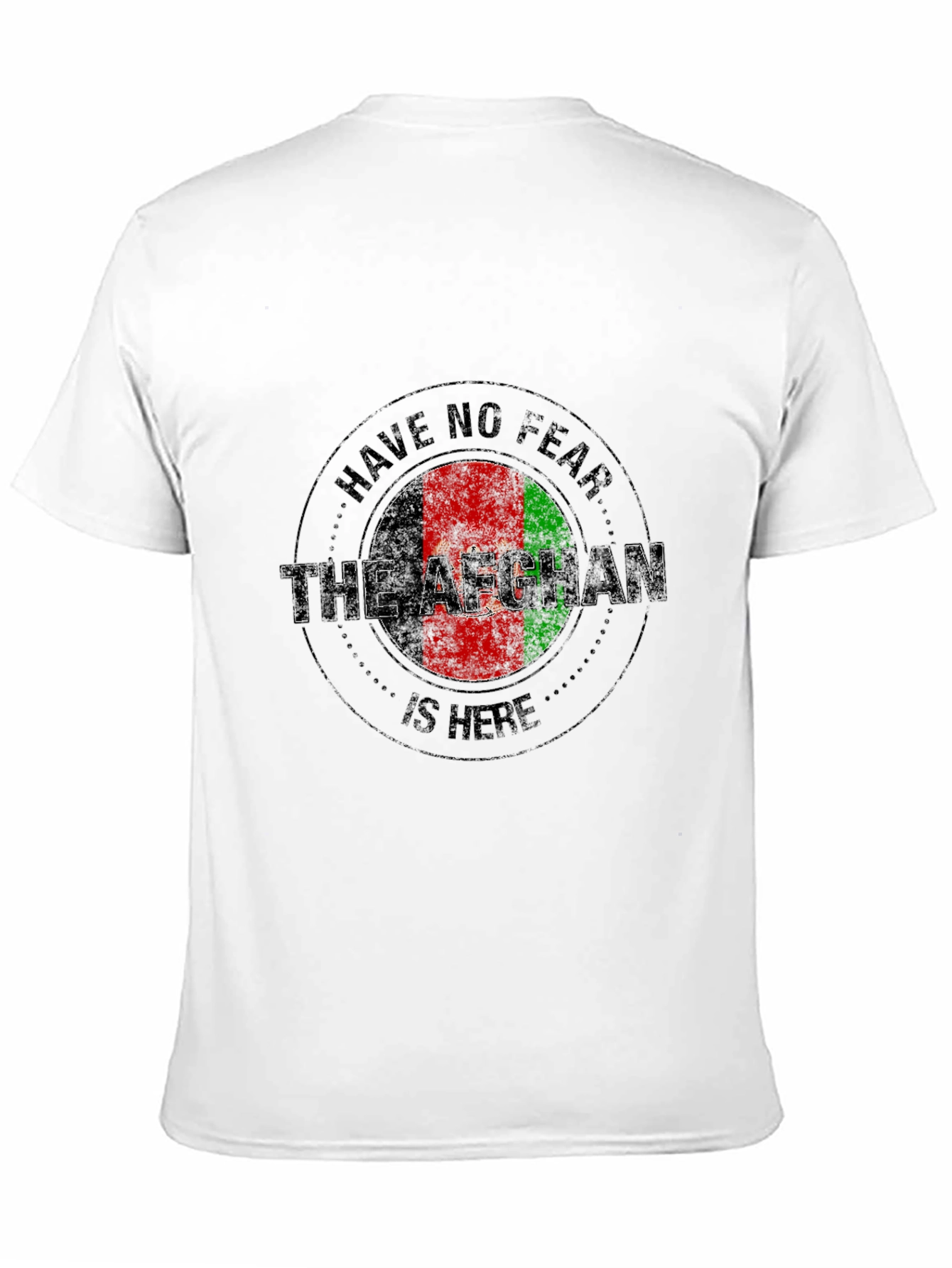 Afghan Pride T-Shirt - Have No Fear Design