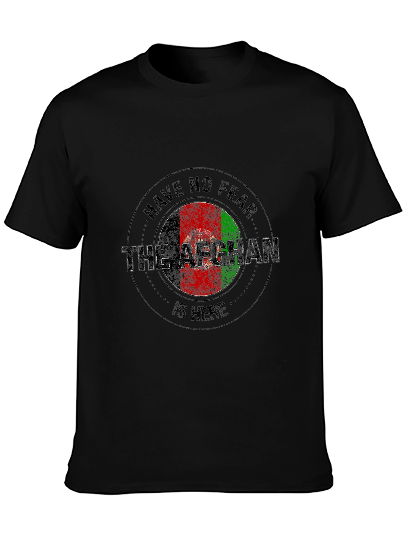 Afghan Pride T-Shirt - Have No Fear Design