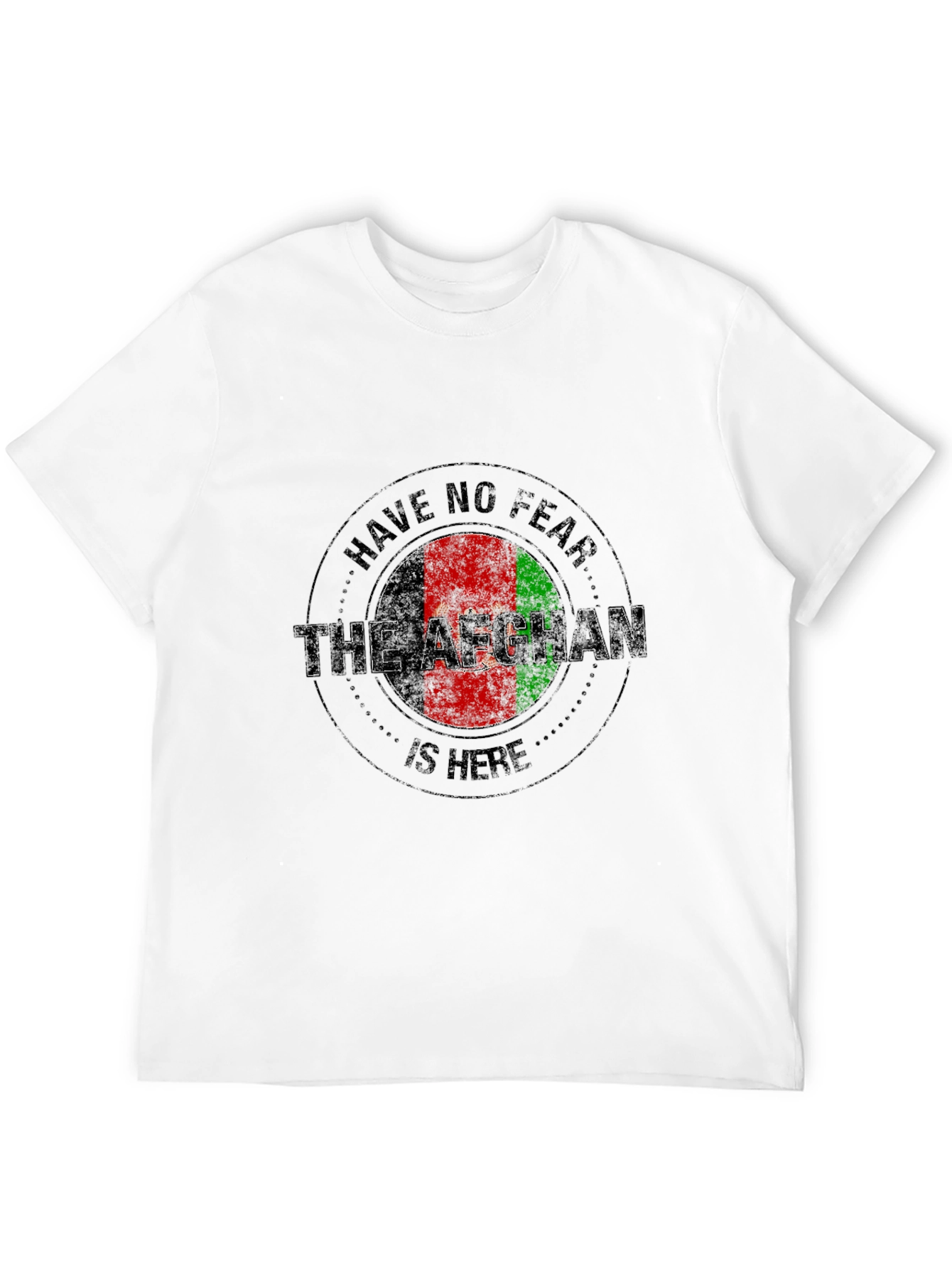 Afghan Pride T-Shirt - Have No Fear Design