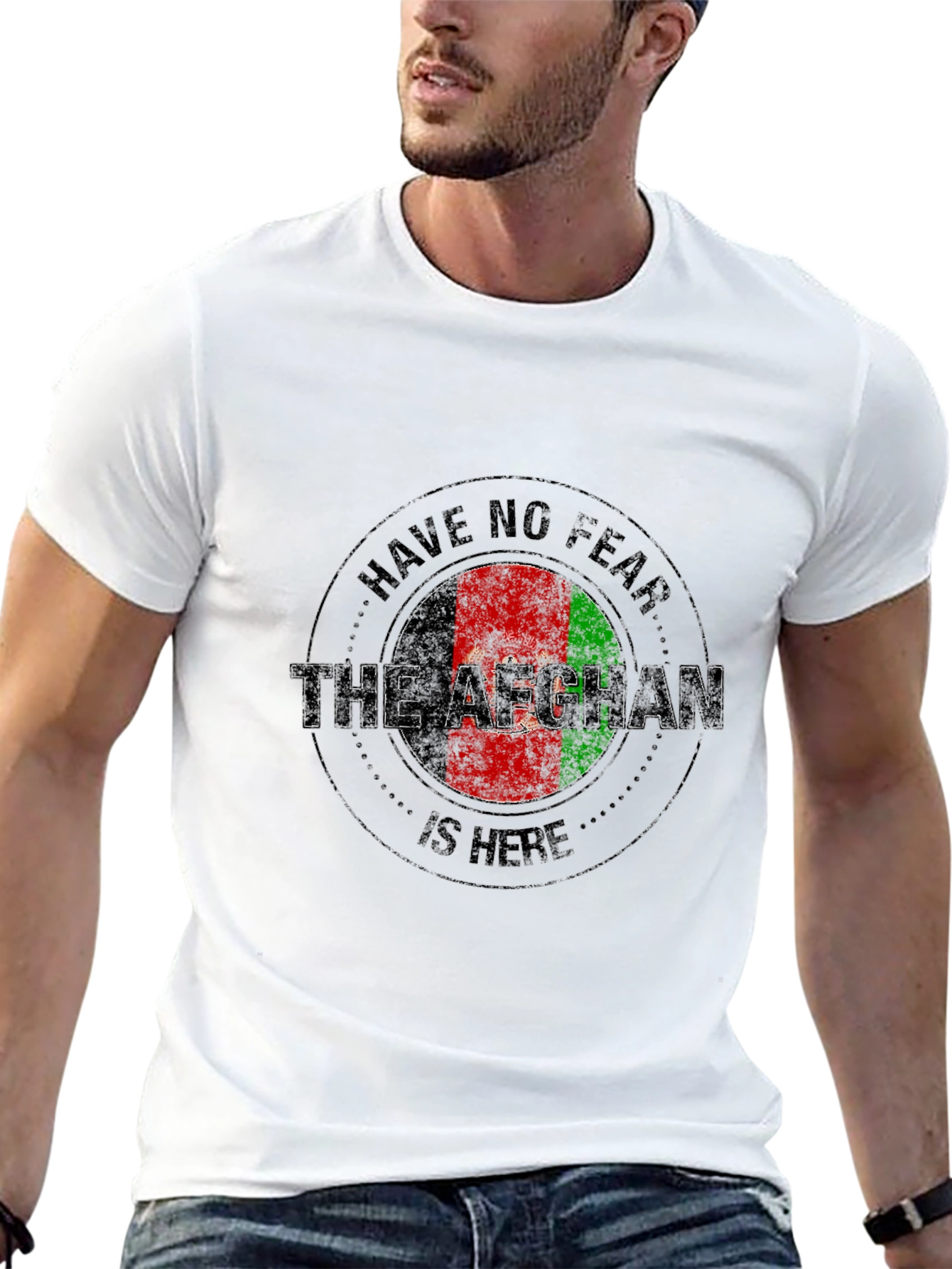Afghan Pride T-Shirt - Have No Fear Design