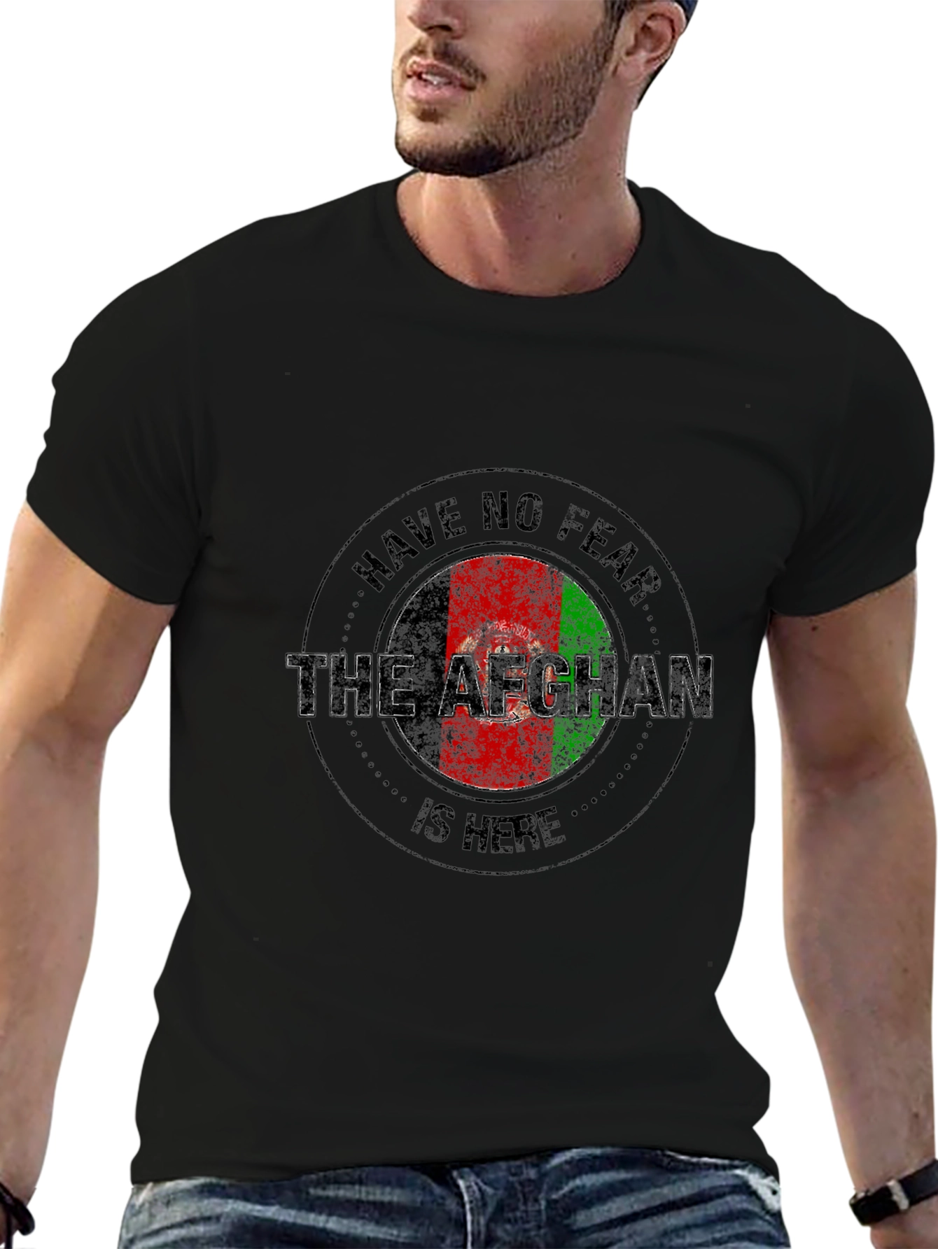 Afghan Pride T-Shirt - Have No Fear Design