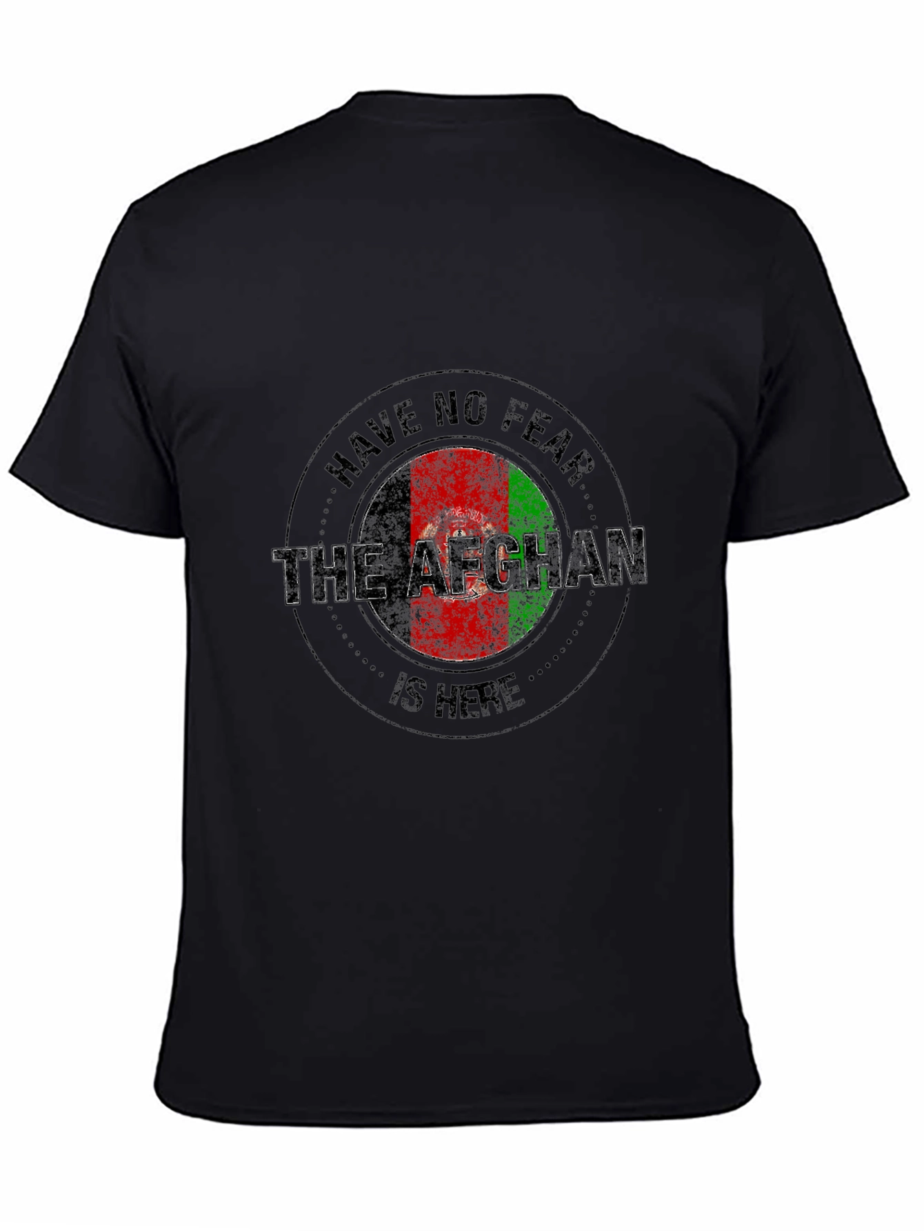 Afghan Pride T-Shirt - Have No Fear Design