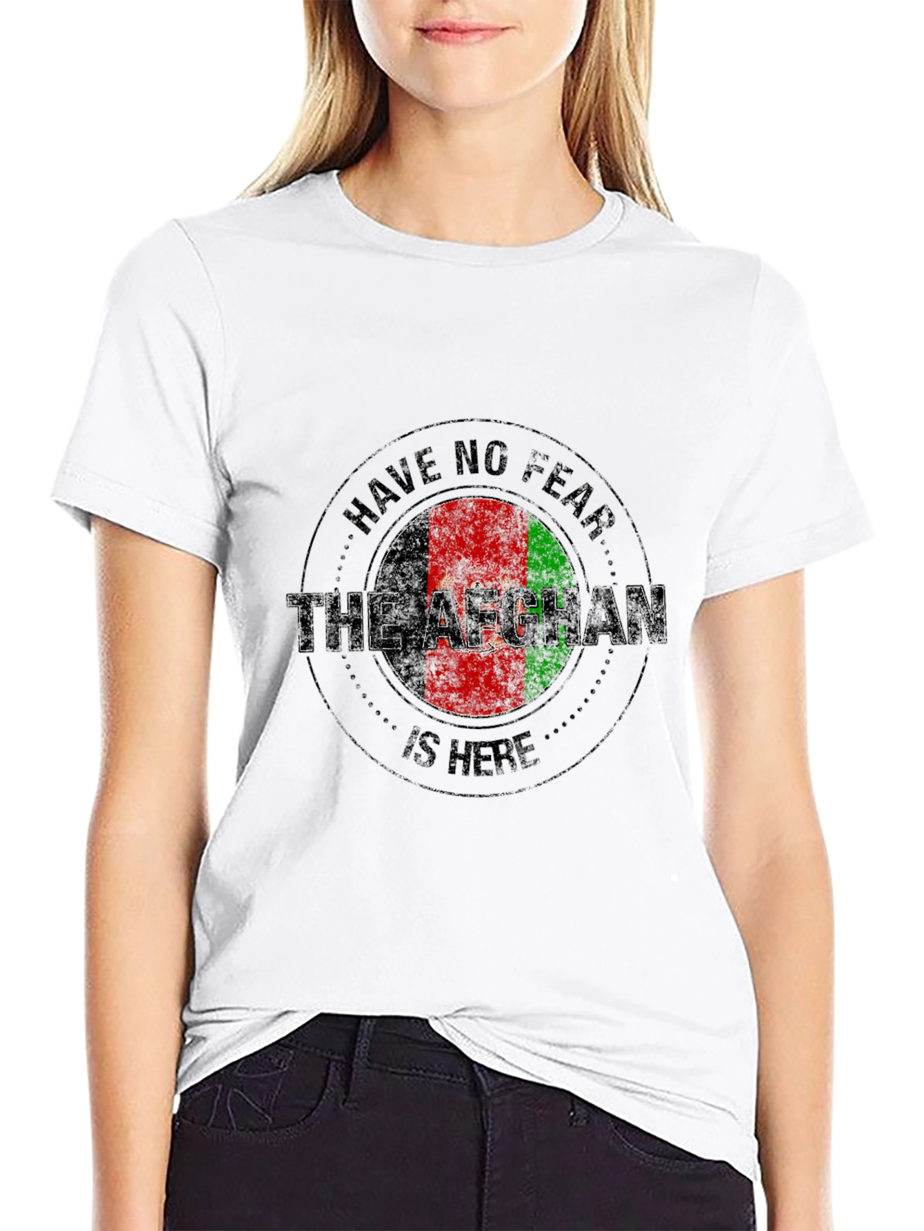 Afghan Pride T-Shirt - Have No Fear Design
