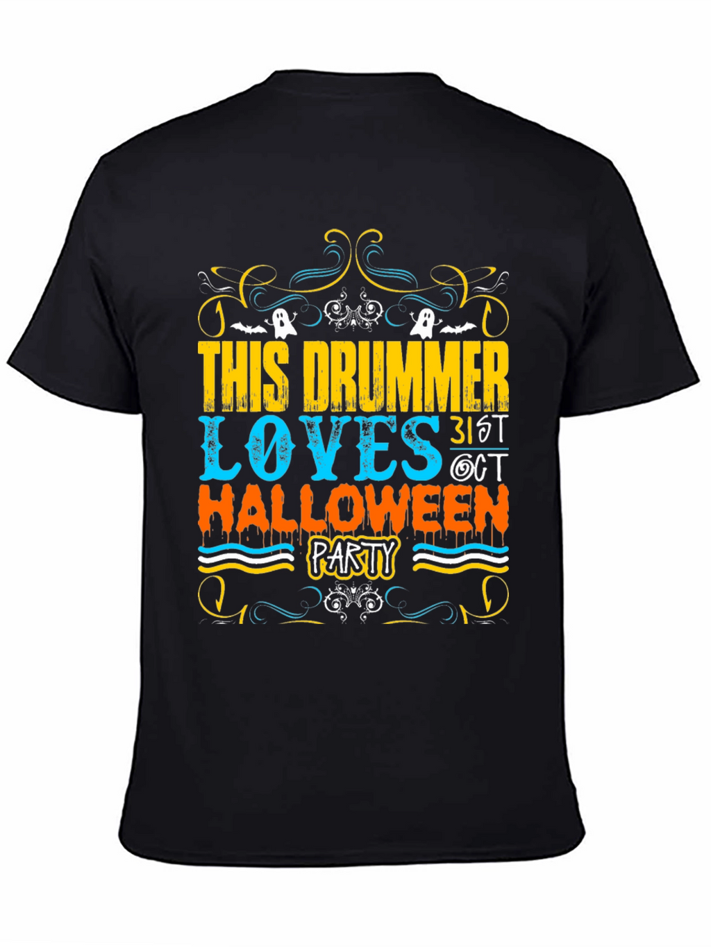 Drummer Halloween Party T-Shirt