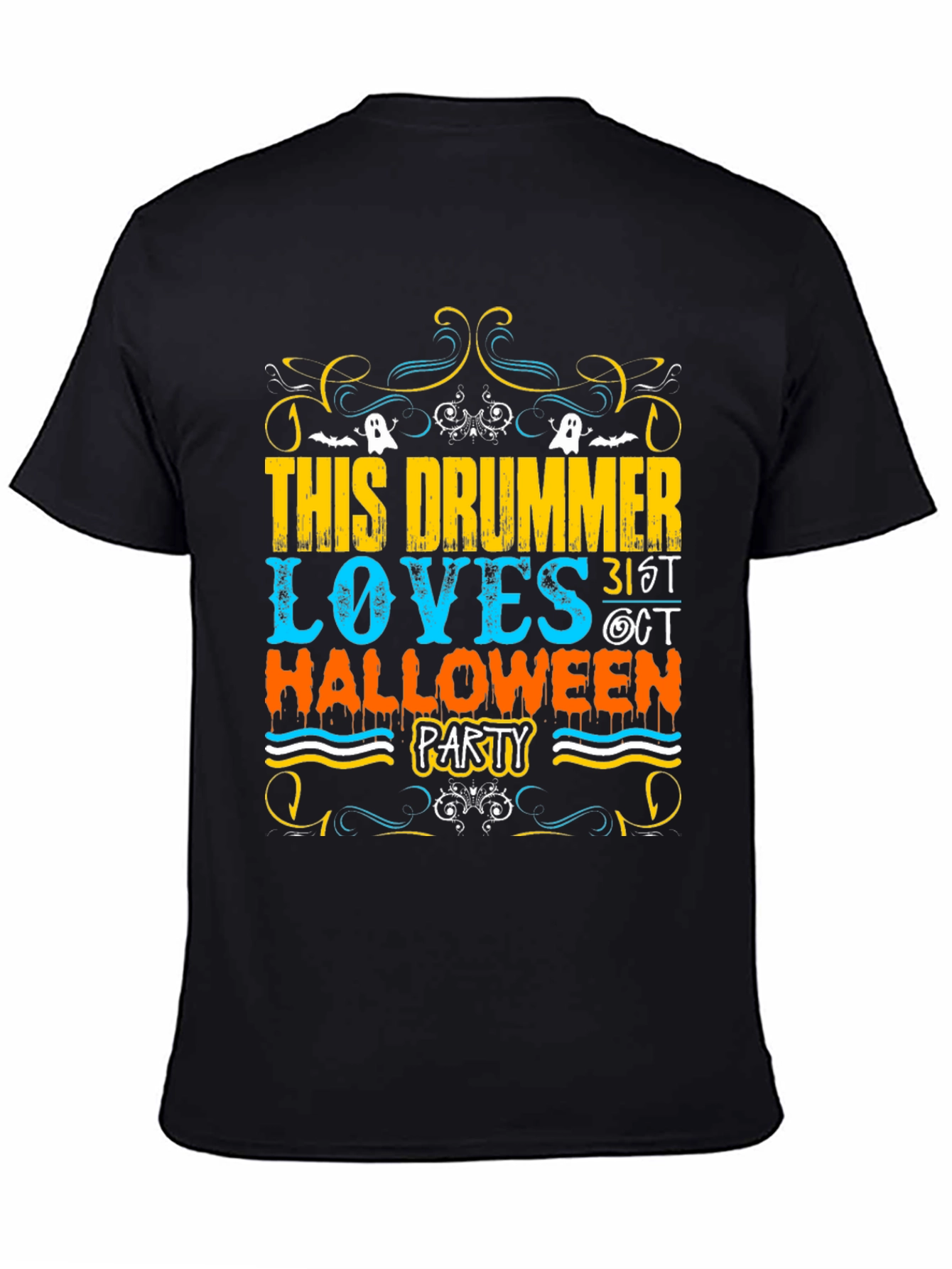 Drummer Halloween Party T-Shirt