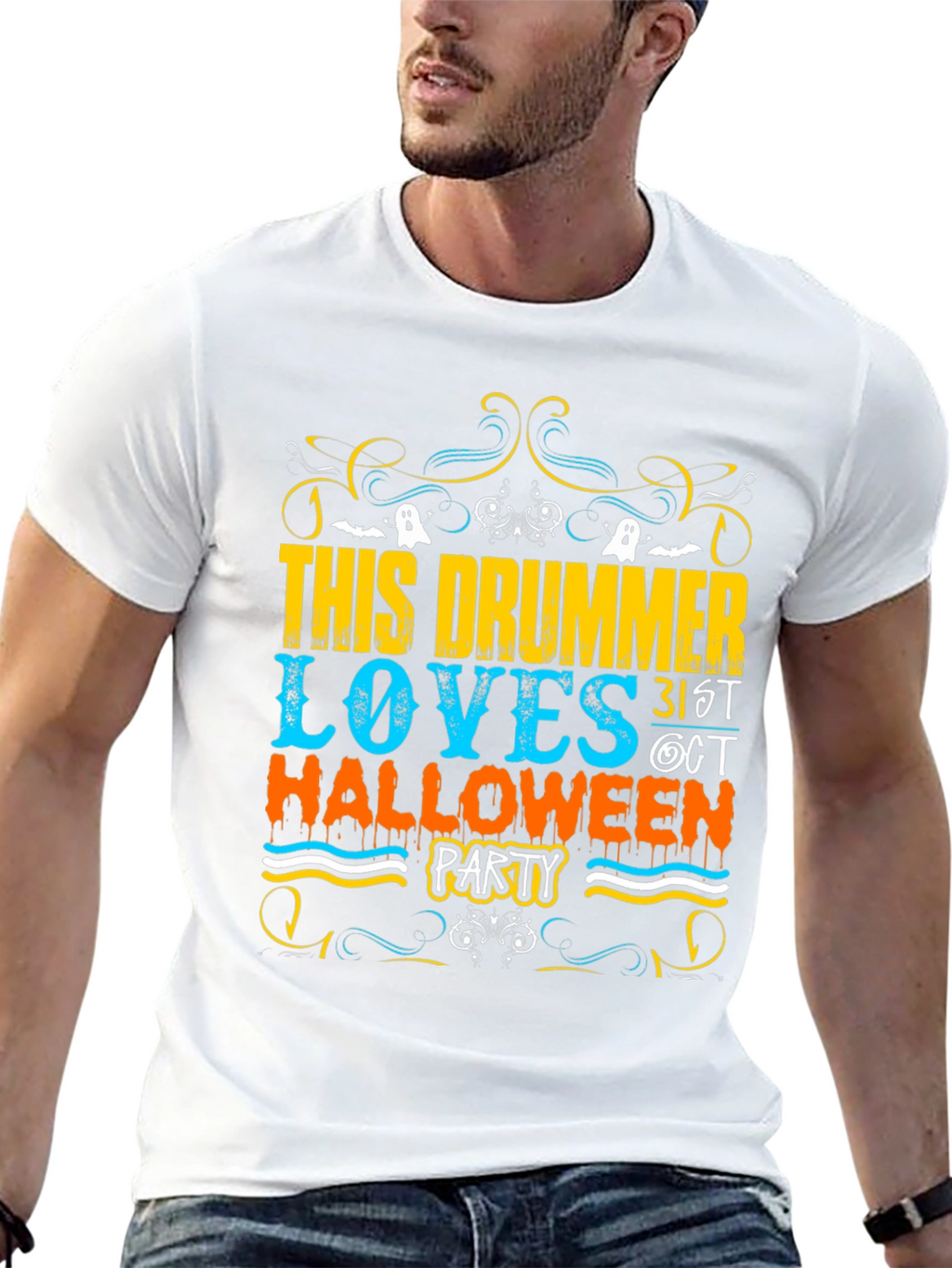Drummer Halloween Party T-Shirt