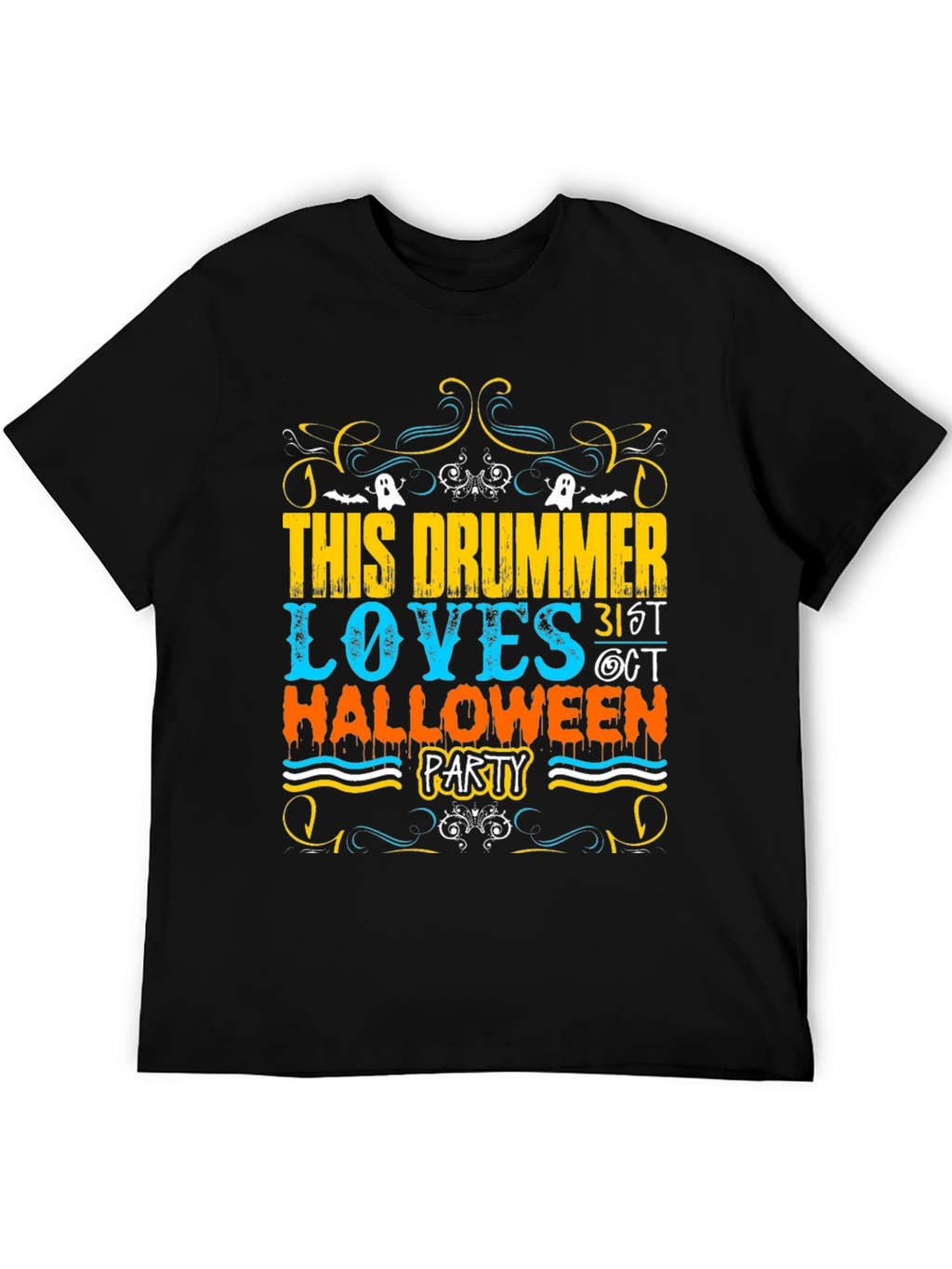 Drummer Halloween Party T-Shirt