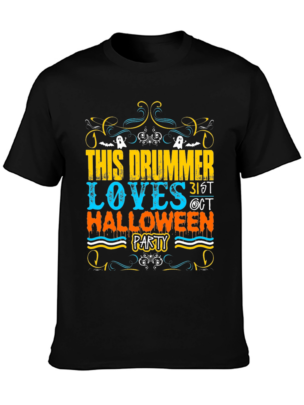 Drummer Halloween Party T-Shirt