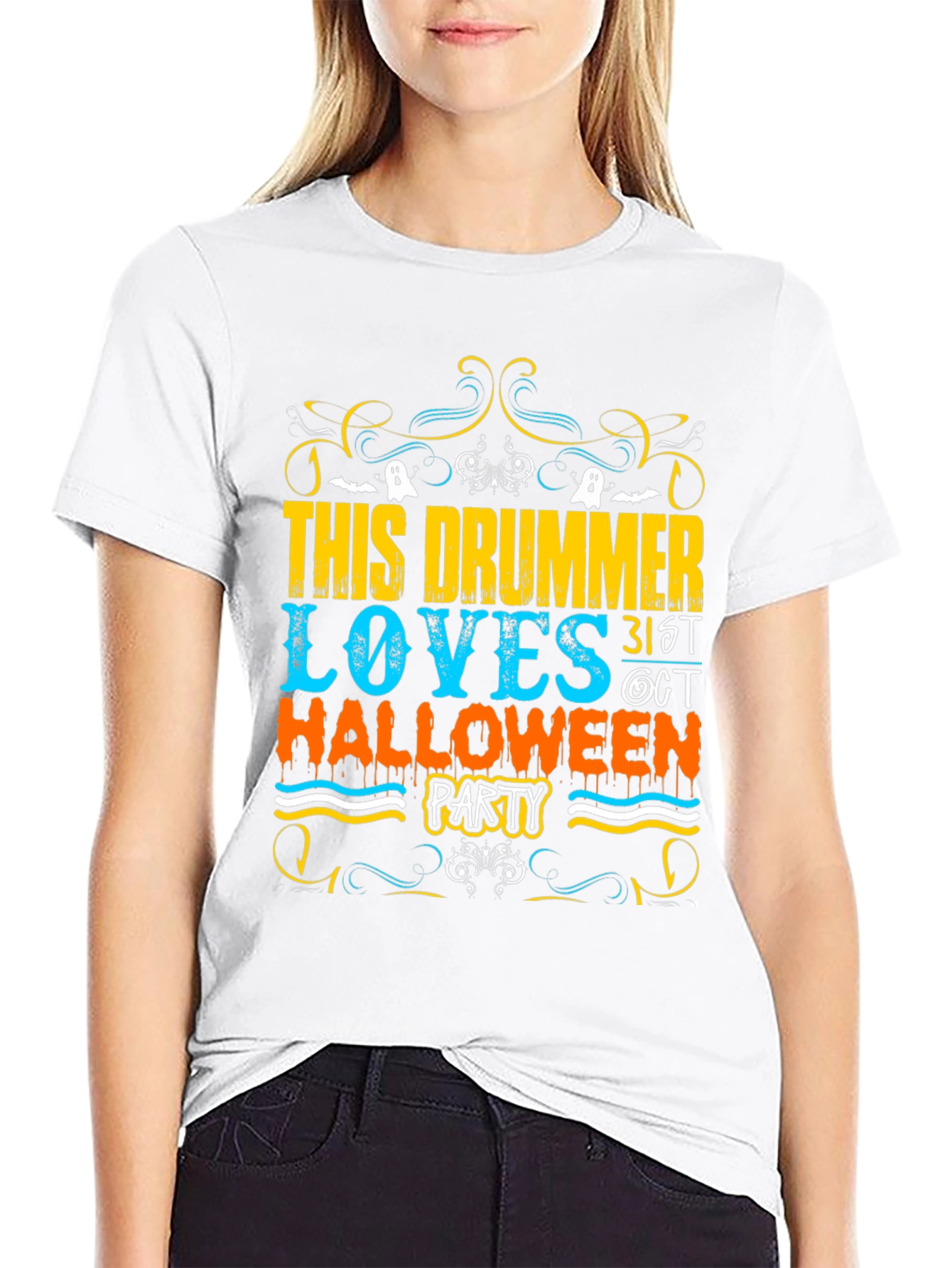 Drummer Halloween Party T-Shirt