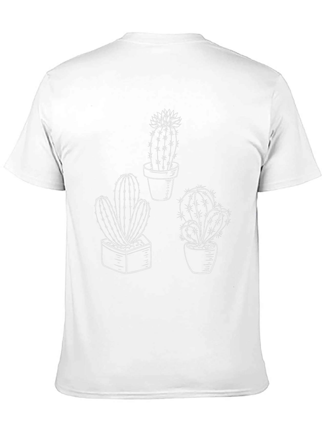 Cactus Graphic Tee - Trendy Plant Lover Shirt